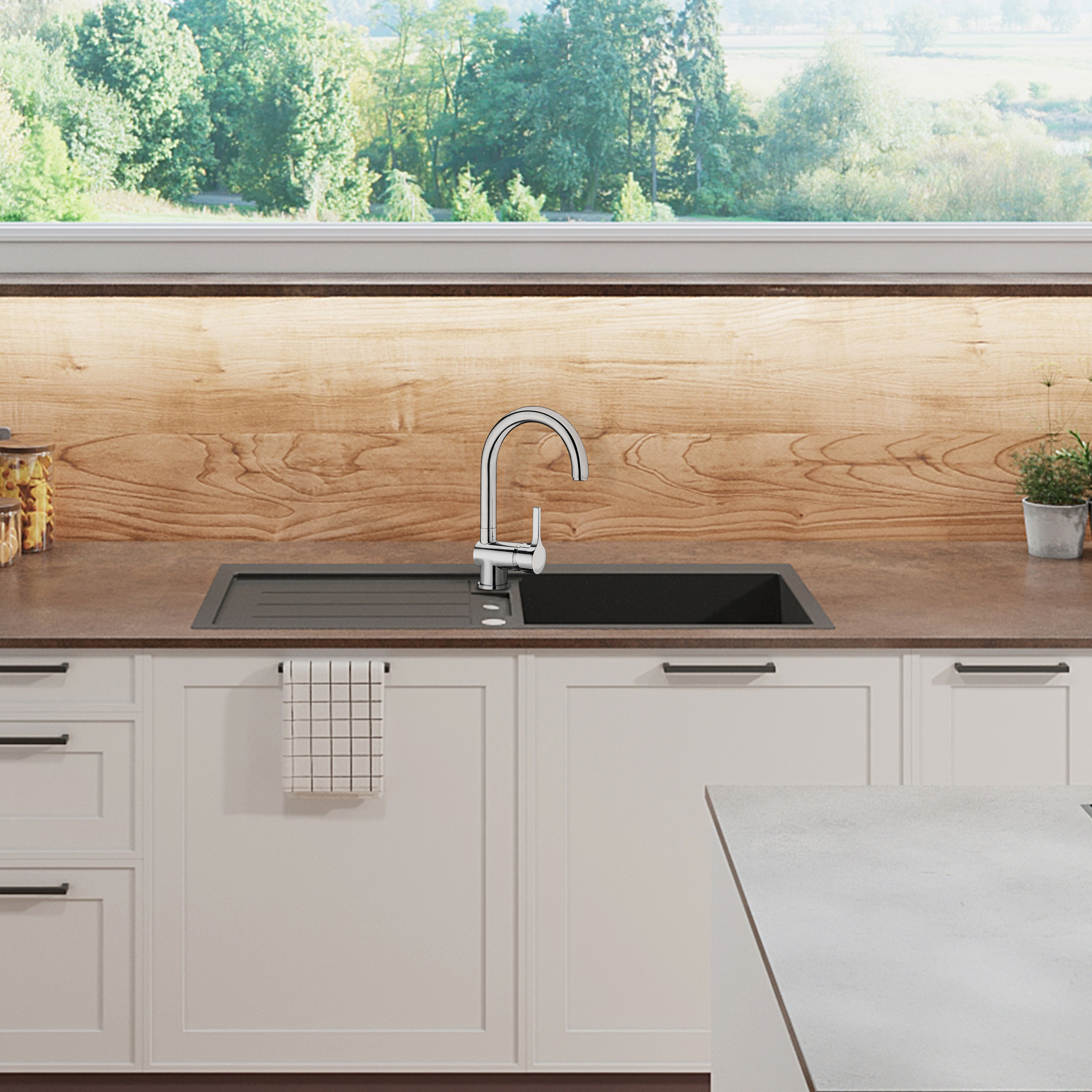 437007-pt3   2048 SKAGEN SPÜLTISCH-EINHEBELMISCHER  CHROM