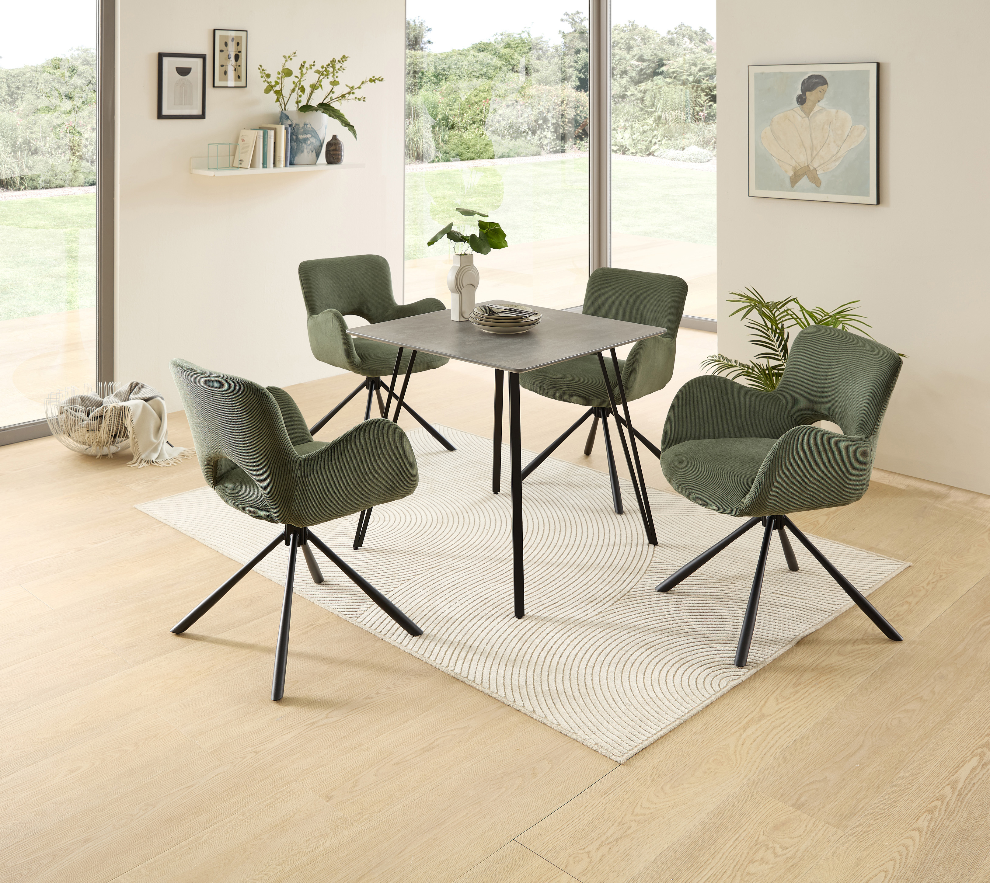 Stolkom Esstisch Fiete, quadratisch Stolkom Esstisch Fiete, quadratisch