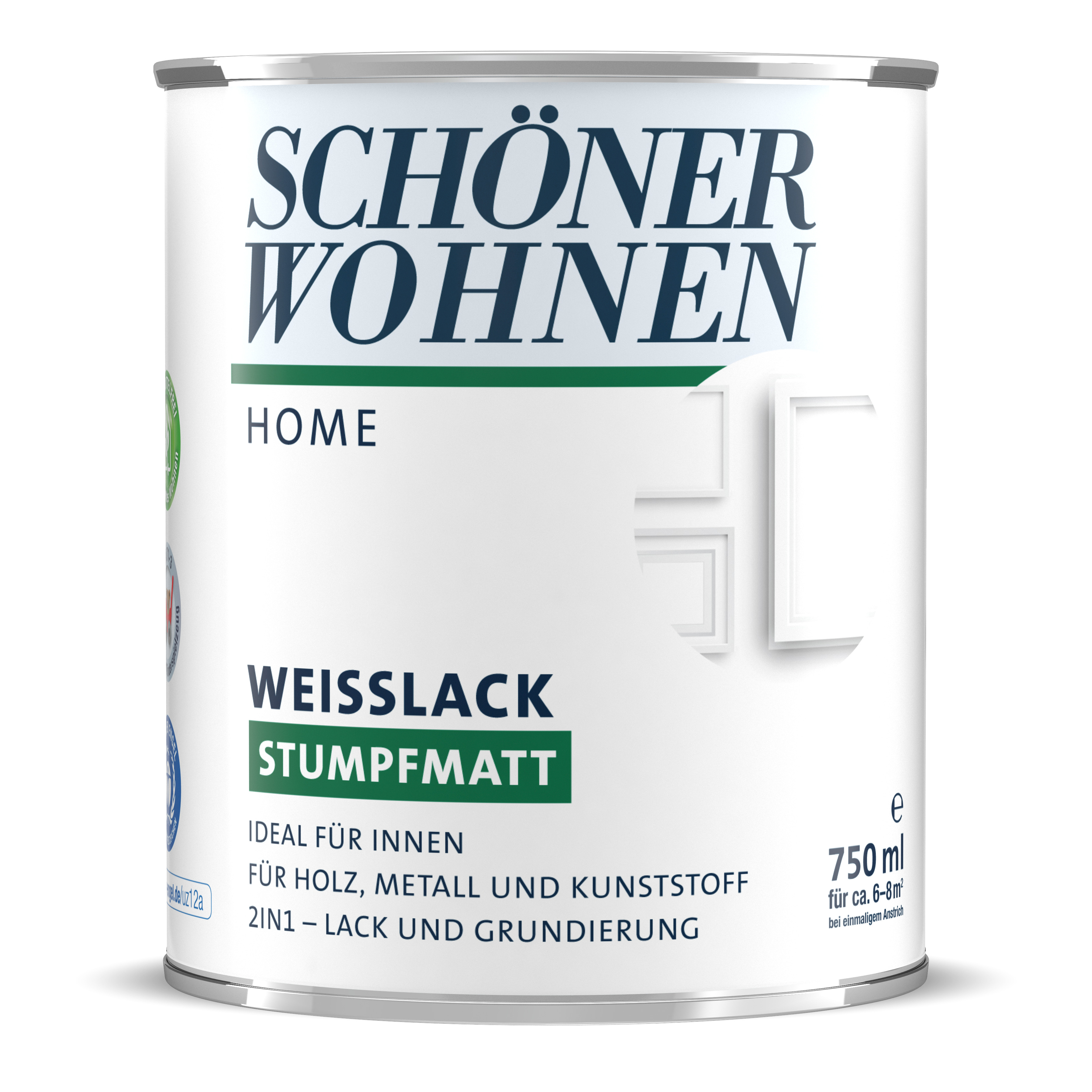 Schöner Wohnen Home Weißlack, stumpfmatt