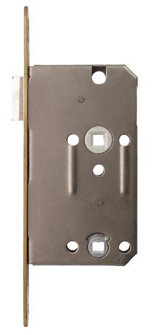 114878-7312490 Hoppe BADEZELLENSCHLOSS RECHTS MESSING