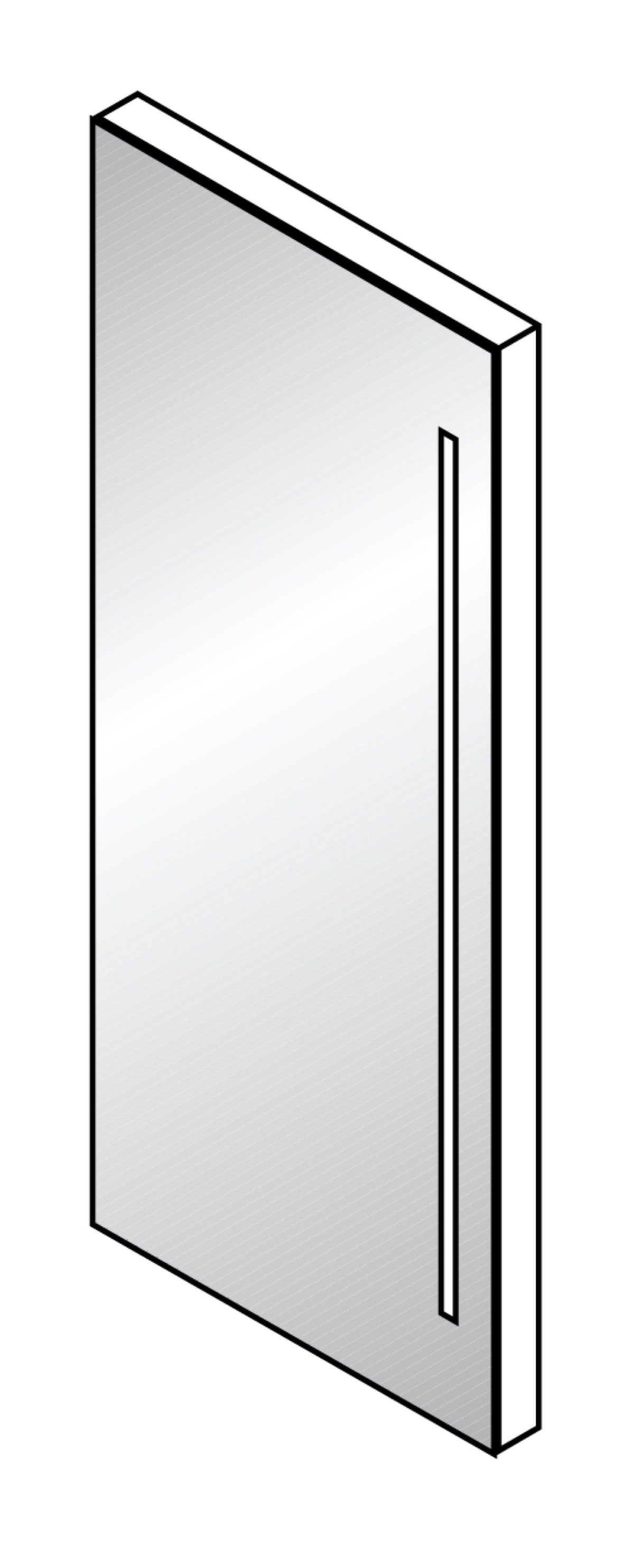 Fackelmann Spiegelelement AL 40, 42 x 100 x 4 cm