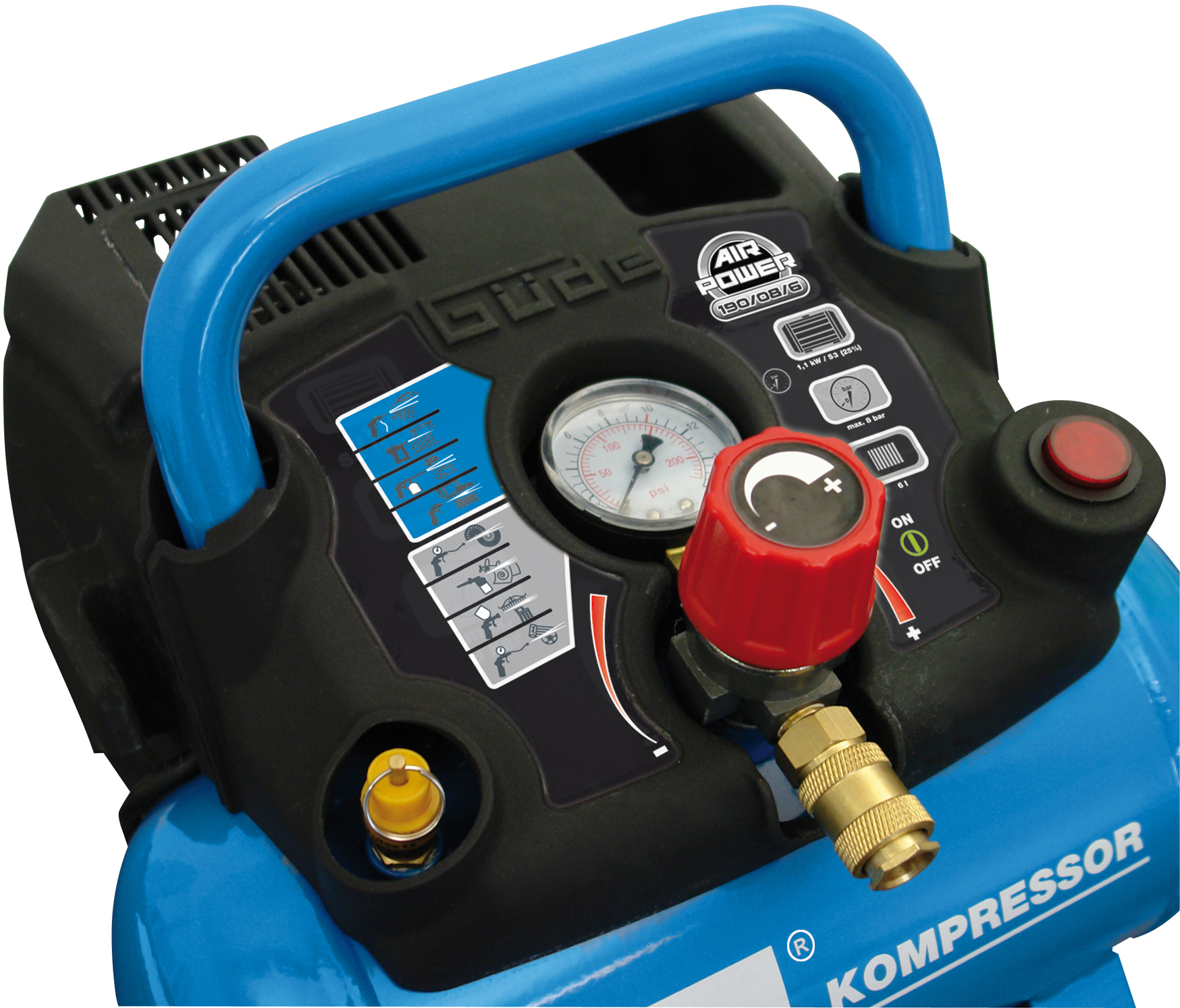 Güde Druckluft Kompressor Airpower 190/08/6