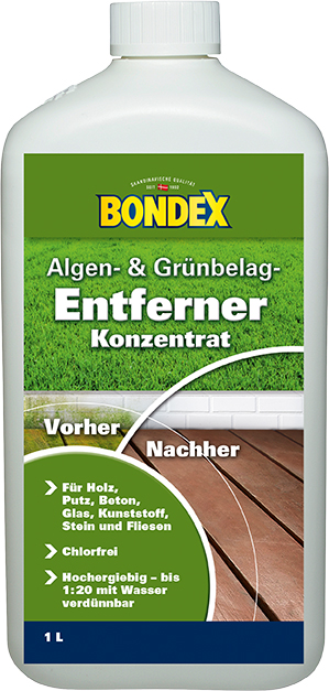 Bondex Algen & Grünbelag-Entferner, 1L