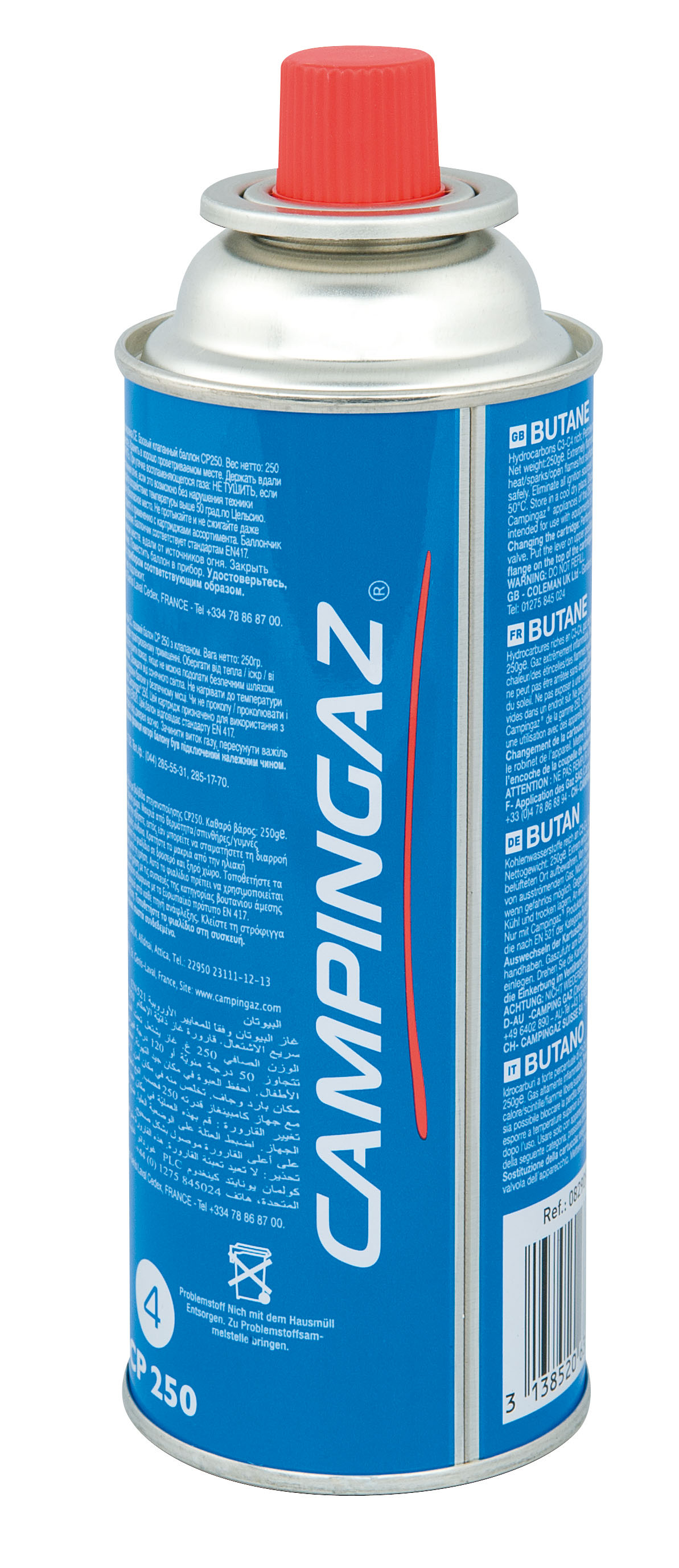 381471-2000033971-CP-250 Camping Gaz Kartusche CP 250 mit Ventil für Bistro Kocher