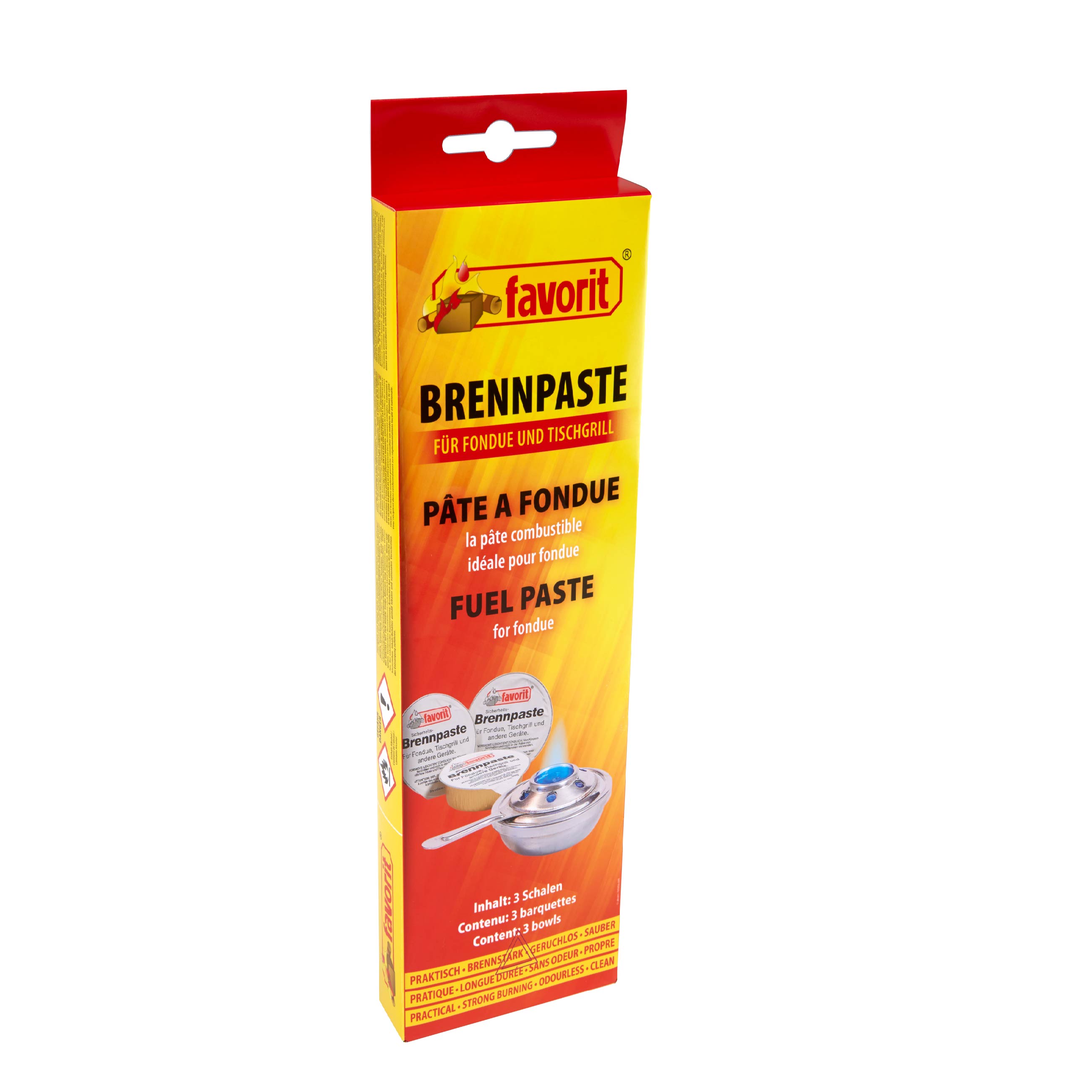 Favorit Brennpaste 3x80g