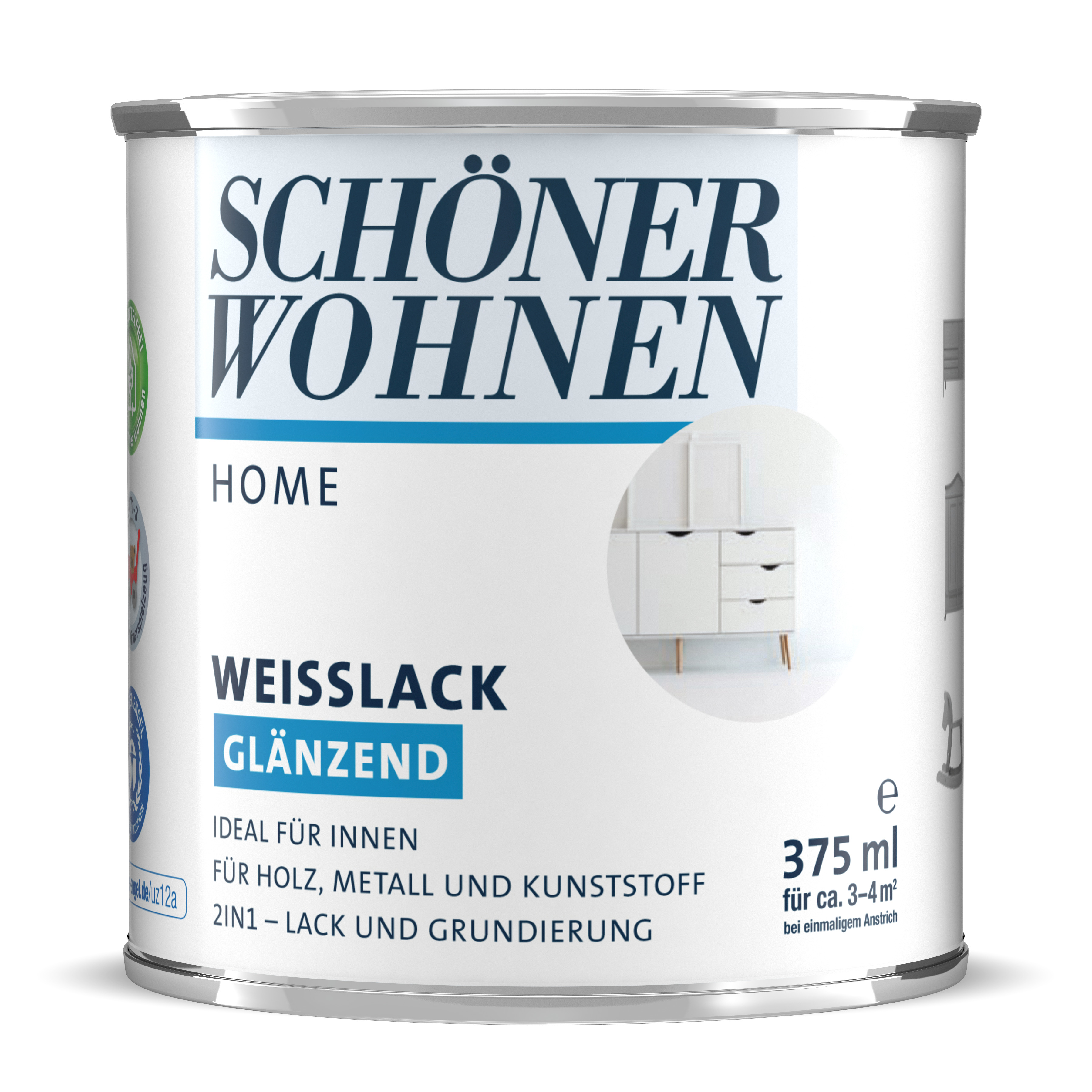 SW_2441-0375-0000 Schöner Wohnen Home Weißlack, glänzend