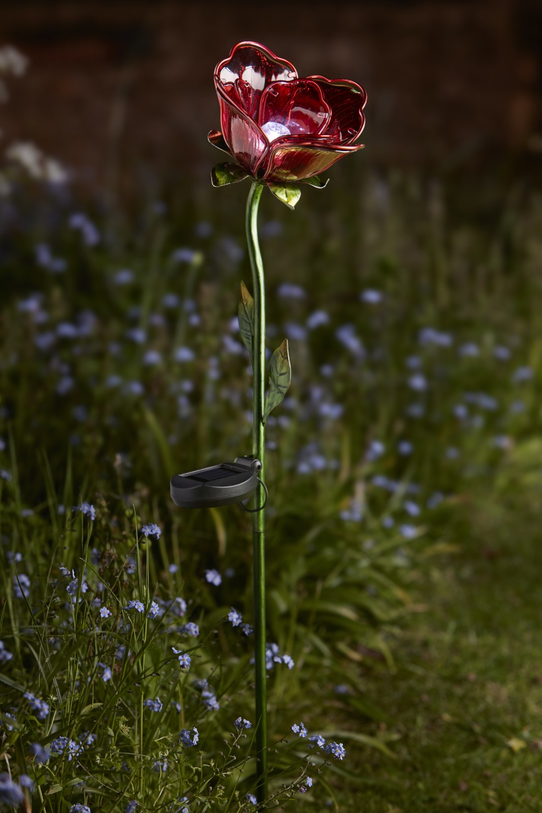 Smart Garden Red Rose Solarleuchte