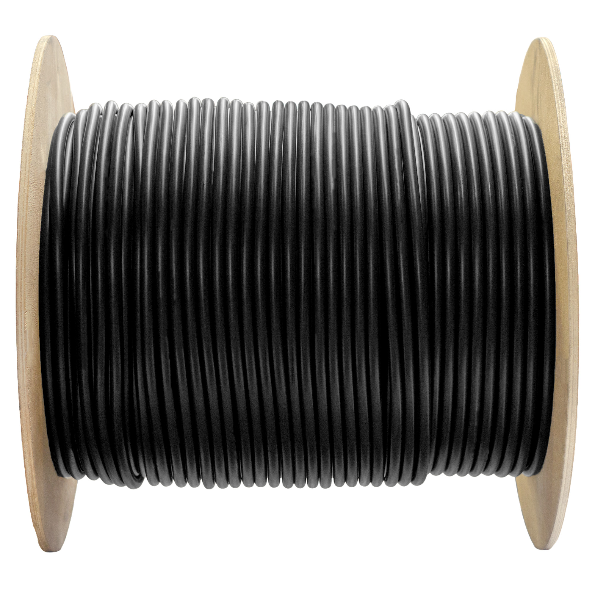 HSB Erdkabel NYY-J 3x1,5 mm² Trommel 300 m, schwarz (Meterware)