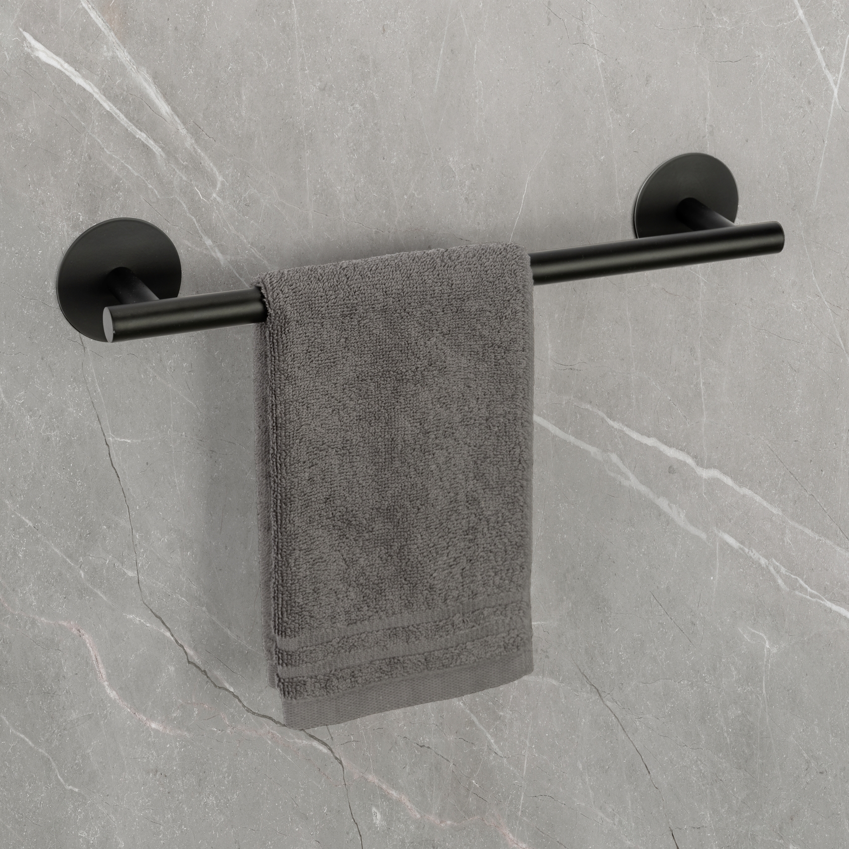 Schöner Wohnen Badetuchstange Uno, 40 cm Meleto, schwarz Schöner Wohnen Badetuchstange Uno, 40 cm Meleto, schwarz
