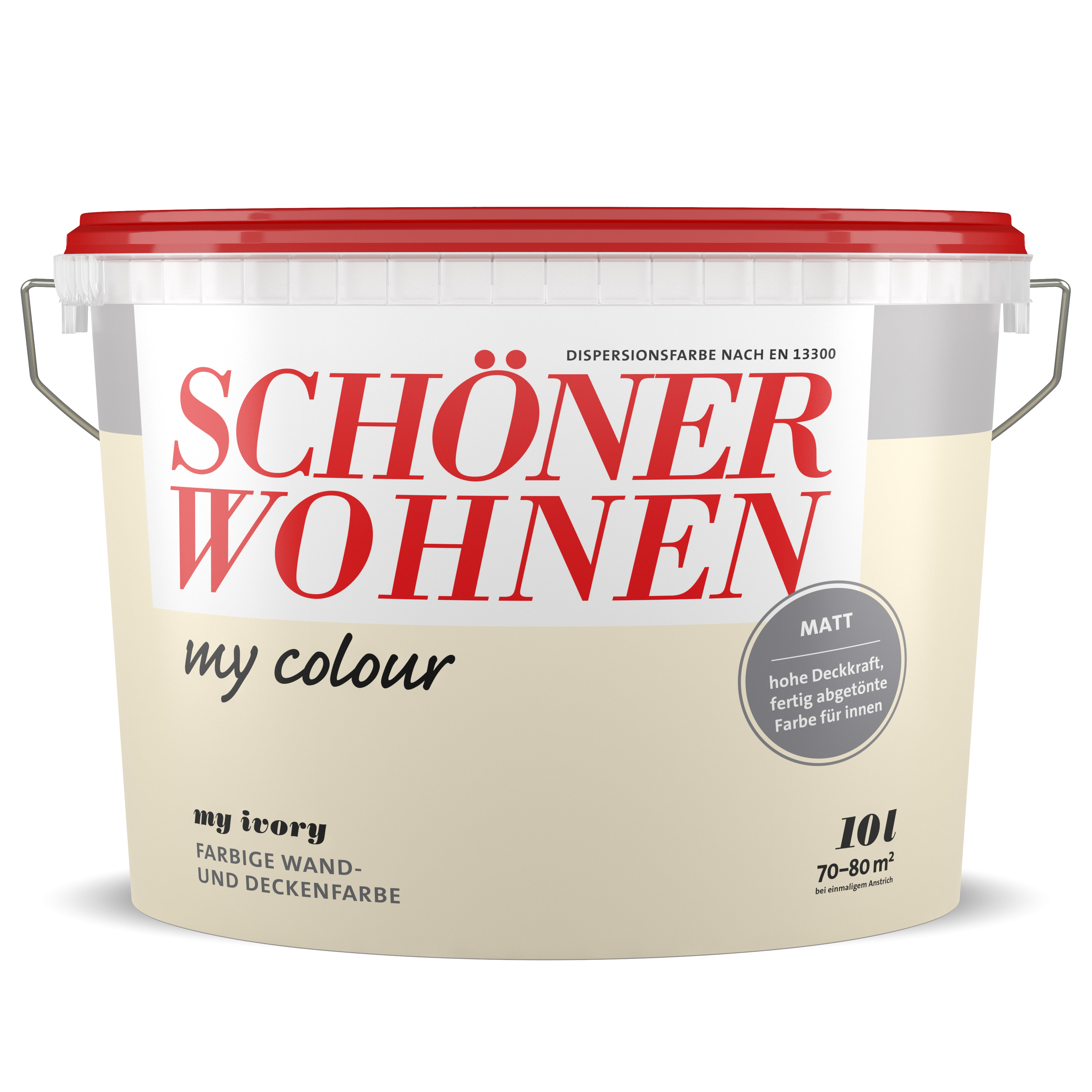 Schöner Wohnen My Colour Wandfarbe "My Ivory", matt
