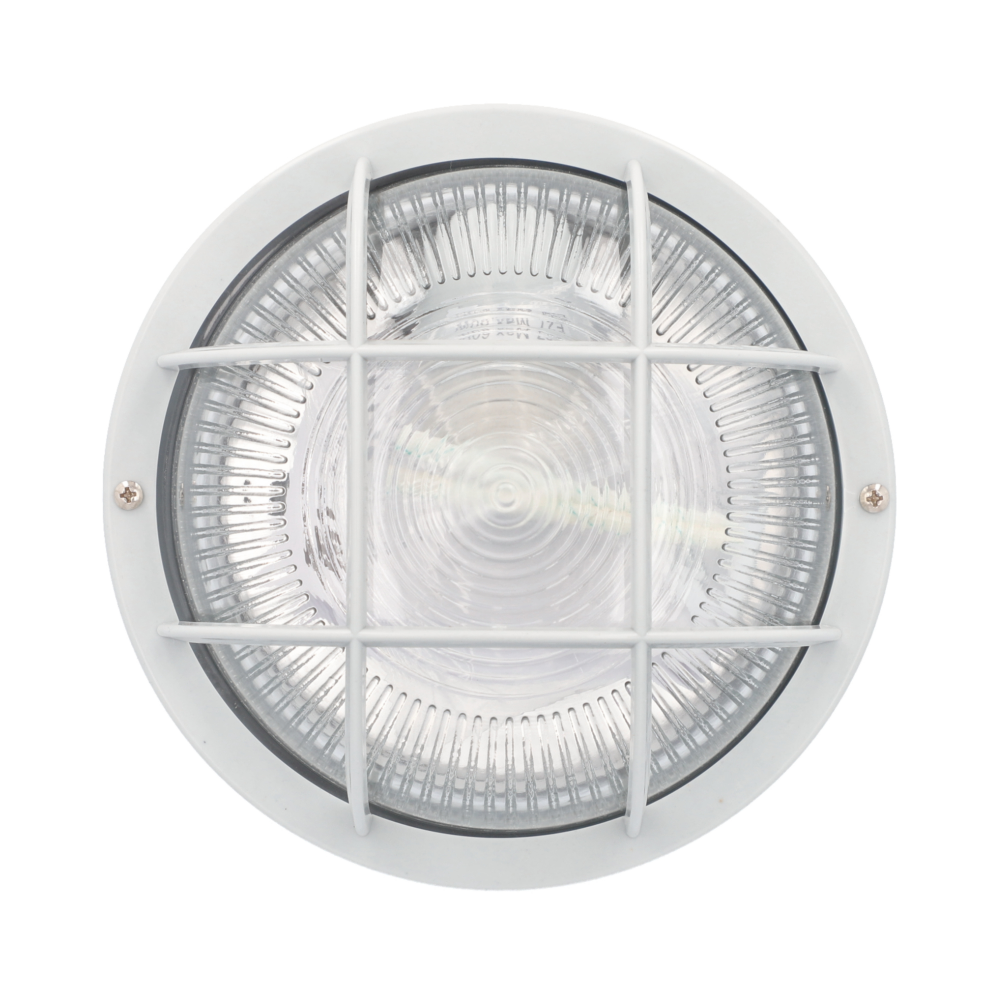 Unitec Rundleuchte 60W PVC-Korb, weiß Unitec Rundleuchte 60W PVC-Korb, weiß