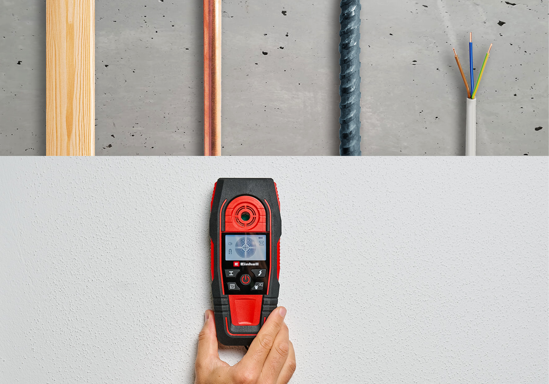 Einhell Digitales Ortungsgerät TE-MD 80