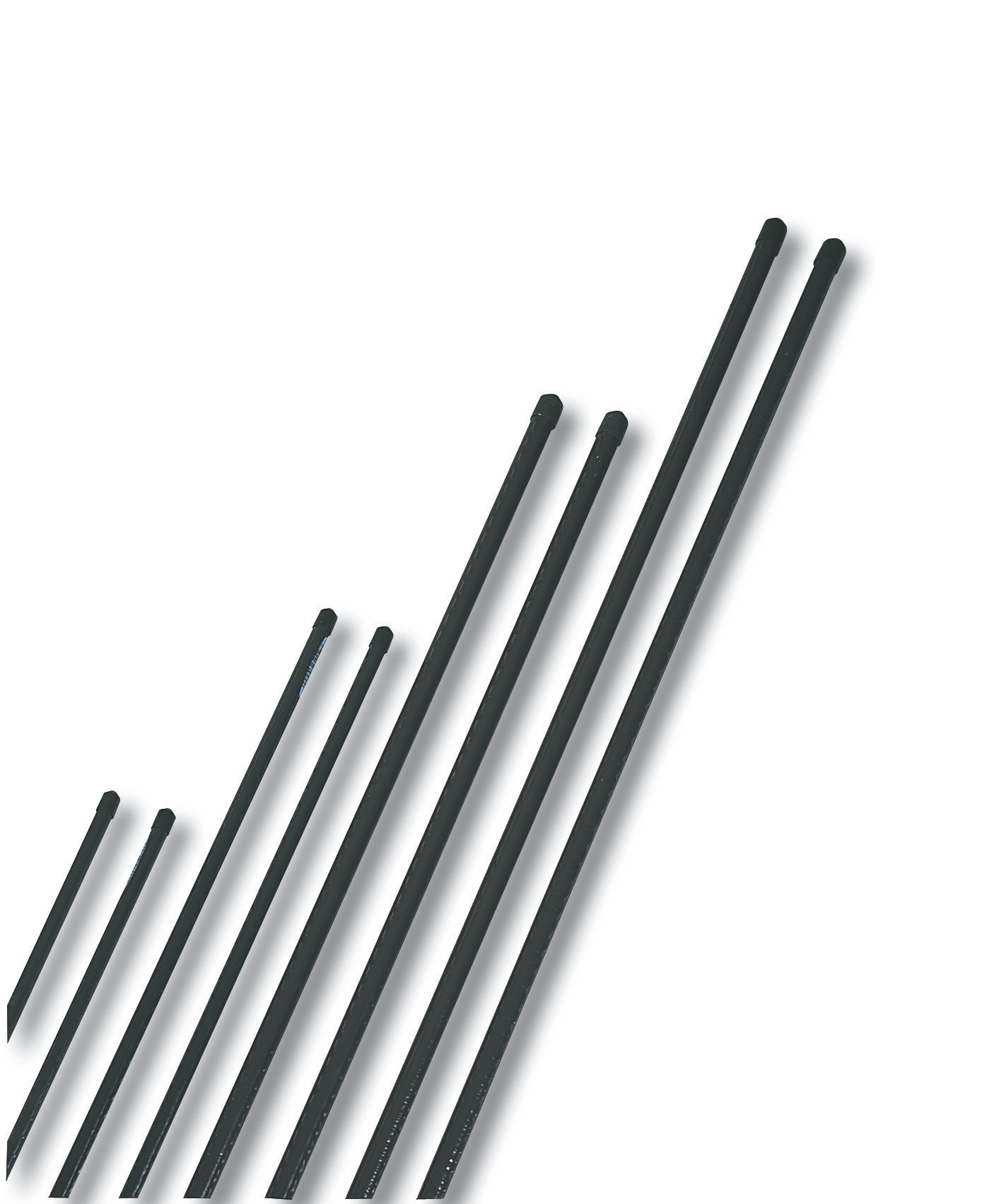 Stahl-Pflanzstab grün 90cm 1,1cm