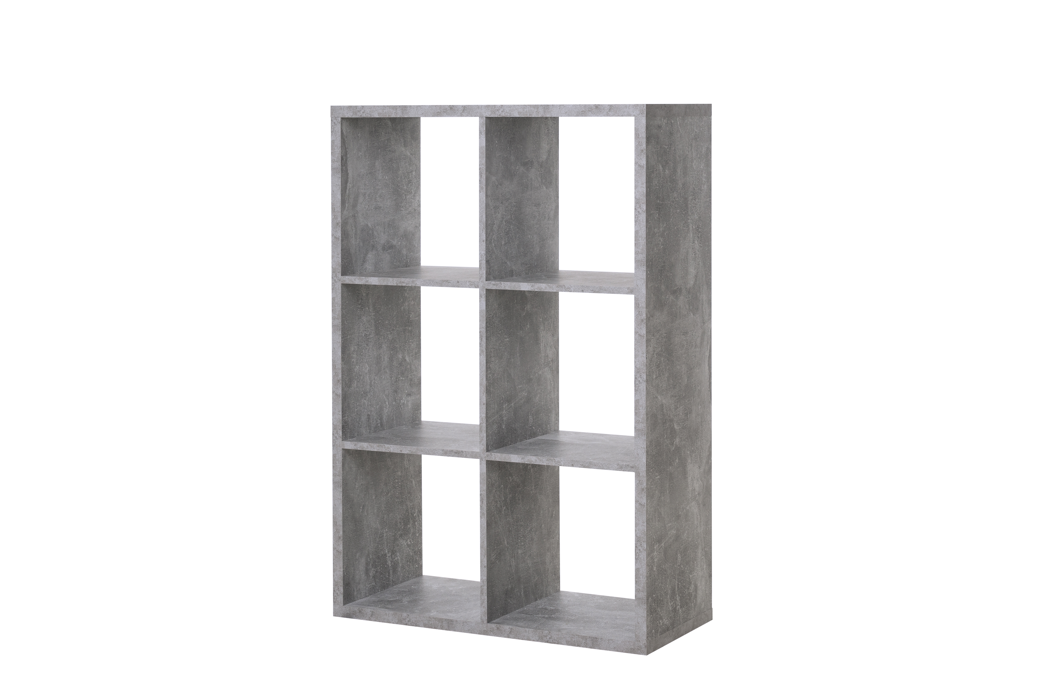 Finori Max-6er Regal, Dekor Strukturbeton Finori Max-6er Regal, Dekor Strukturbeton