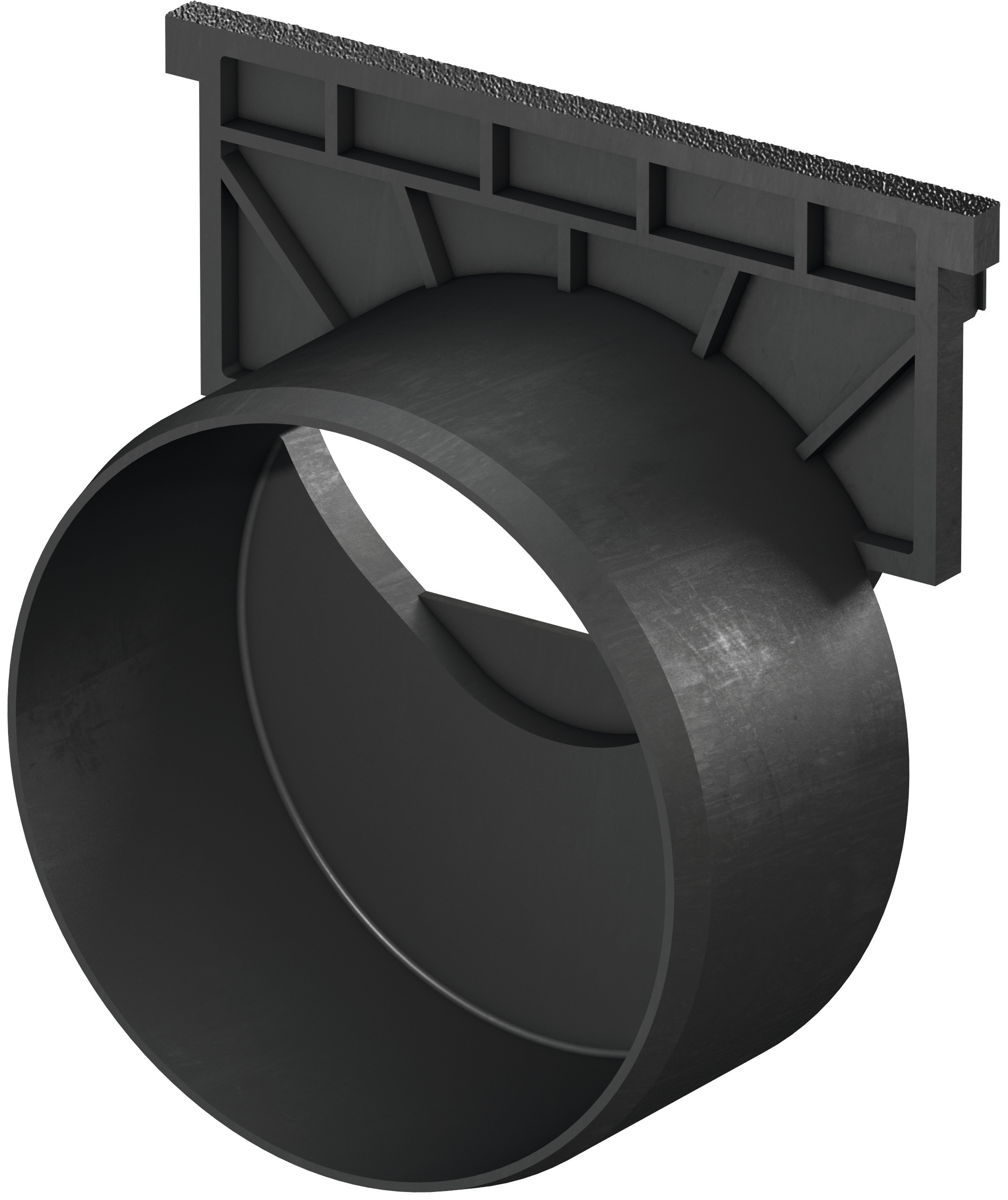 ACO Self Stirnwand mit Stutzen