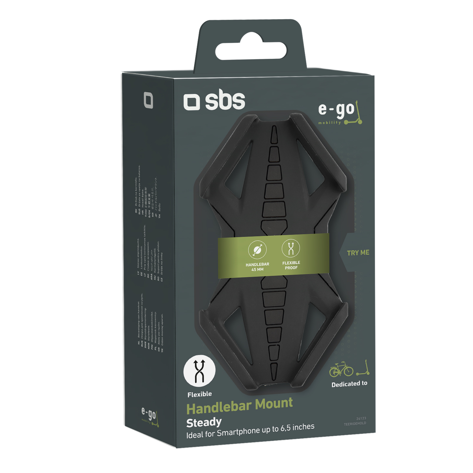 SBS Silikon-Handyhalterung für Fahrrad SBS Silikon-Handyhalterung für Fahrrad