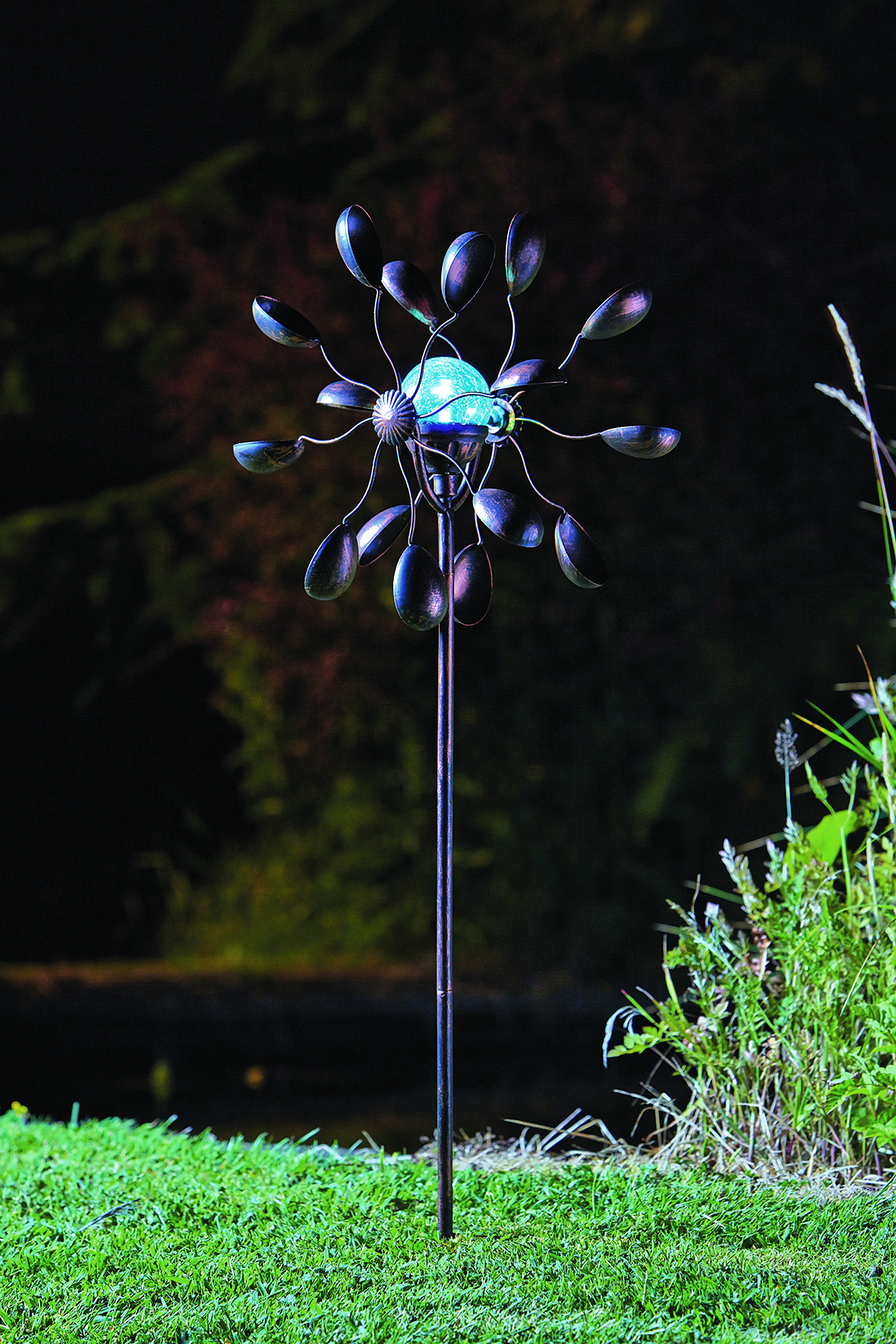 Smart Garden Solar-Windrad Gemini Solarkugel, 130 x 36 cm Smart Garden Solar-Windrad Gemini Solarkugel, 130 x 36 cm