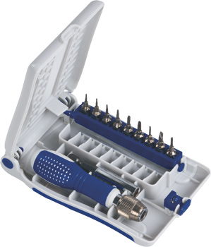 117700-100 Kwb Präzisionsbitset, 11-tlg.