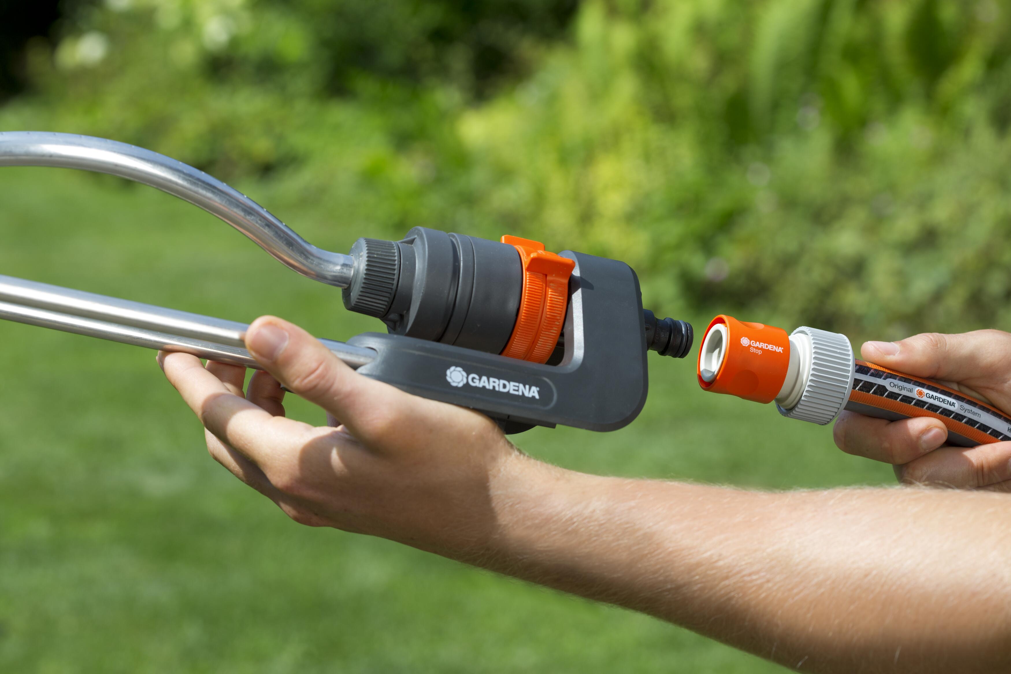 GA150-2434 Gardena Profi-System Übergangsstück mit Wasserstop