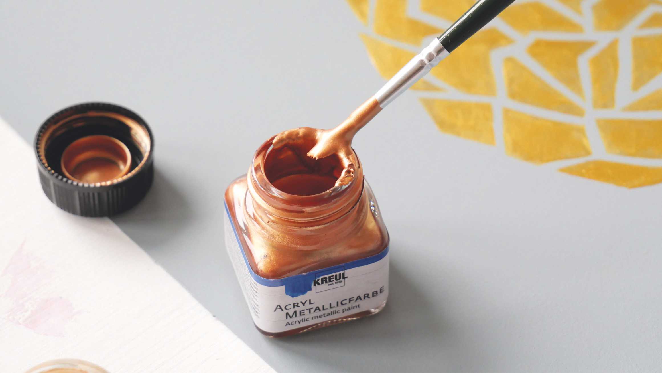 Kreul Acryl Metallicfarben Set Glamour Living, 6 x 20 ml Kreul Acryl Metallicfarben Set Glamour Living, 6 x 20 ml