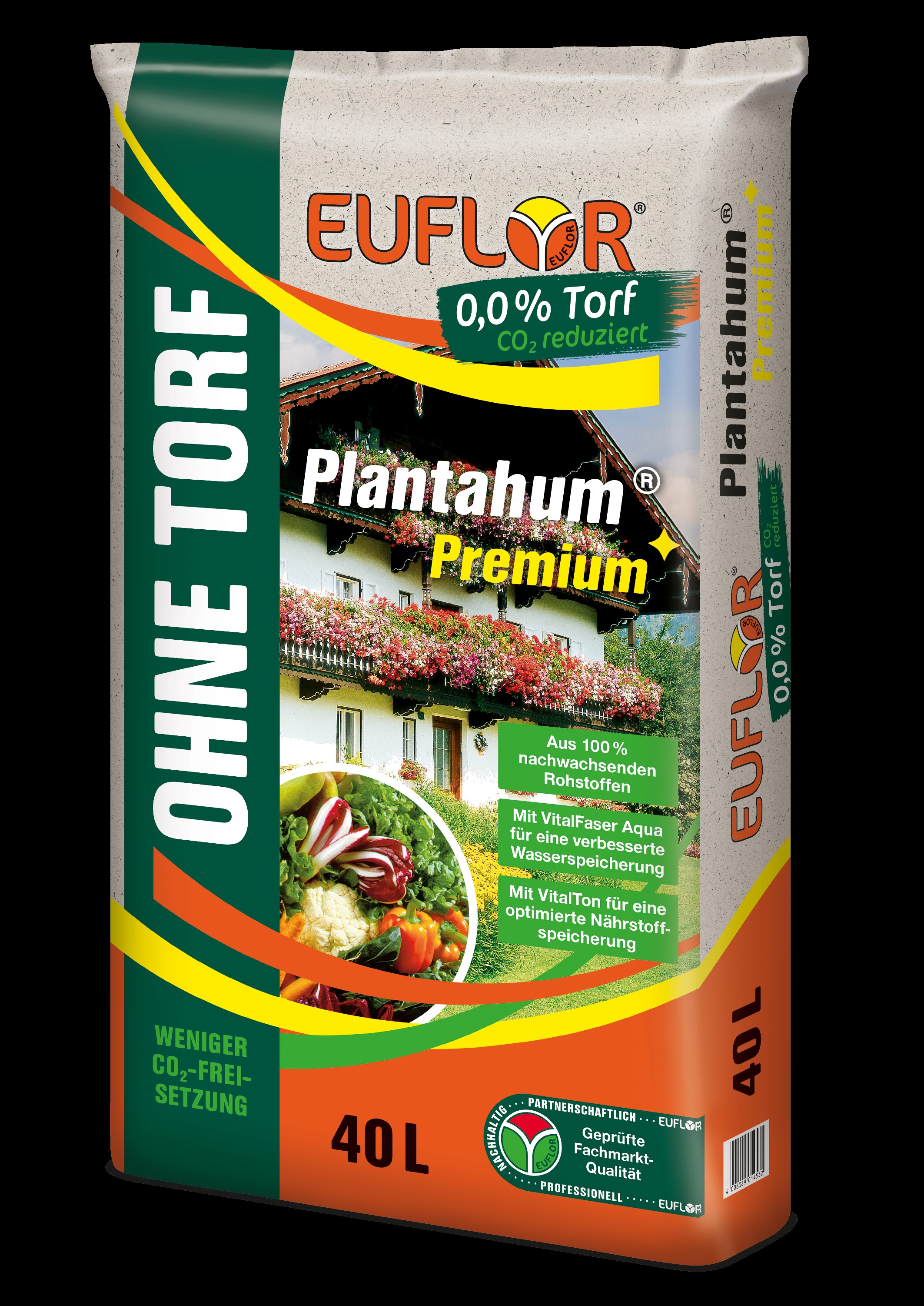 Plantahum Premium torffrei 40L