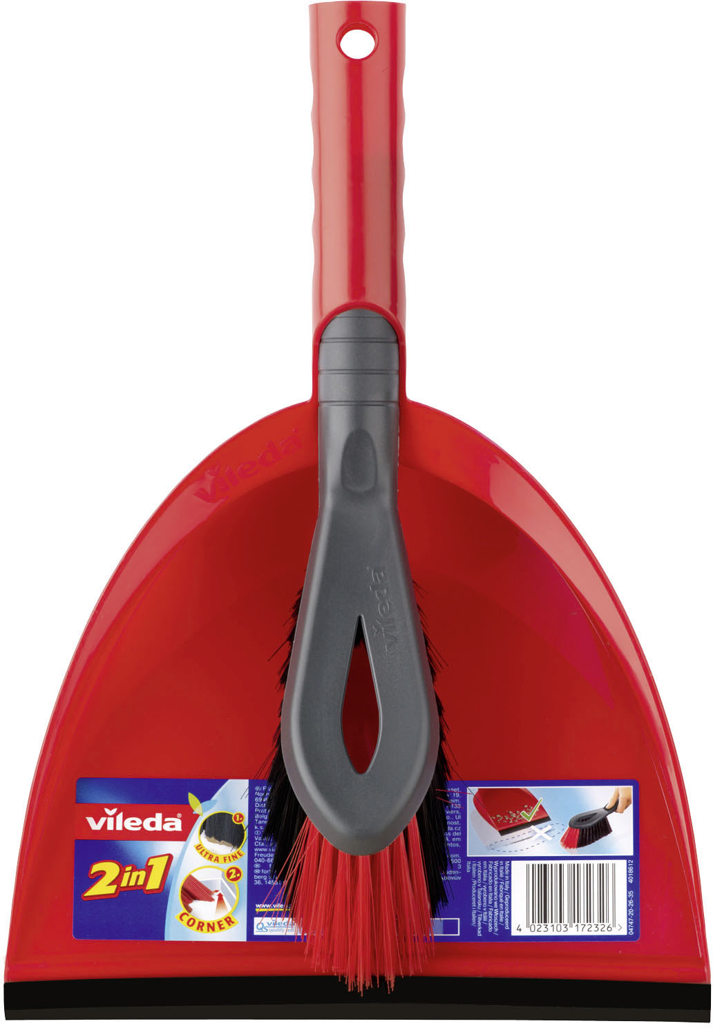 464334_141743 VILEDA 2IN1 KEHRSCHAUFELSET DUSTPAN