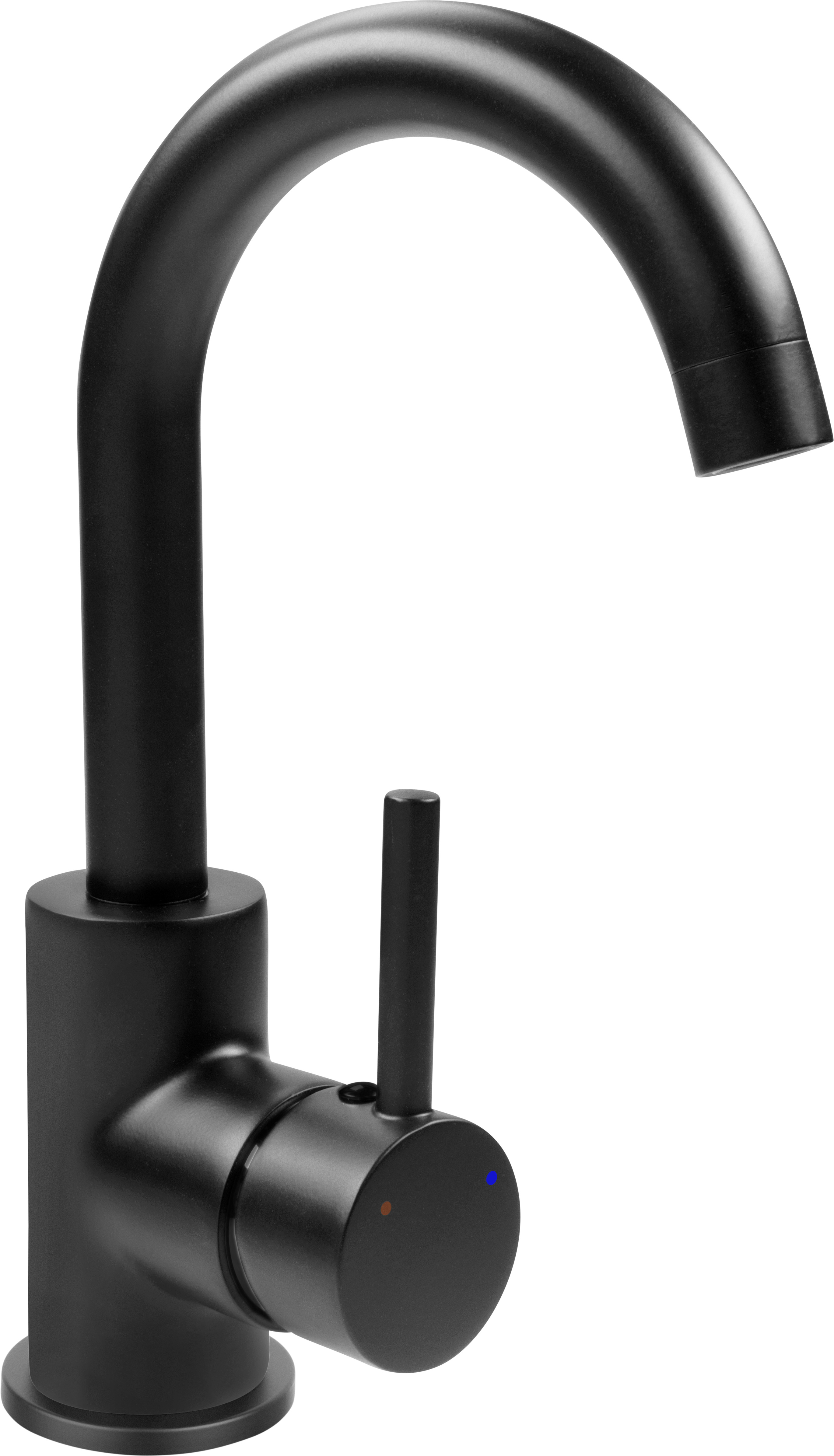 Cornat Waschtisch-Einhebelmischer Noir round, hoch, schwarz Cornat Waschtisch-Einhebelmischer Noir round, hoch, schwarz