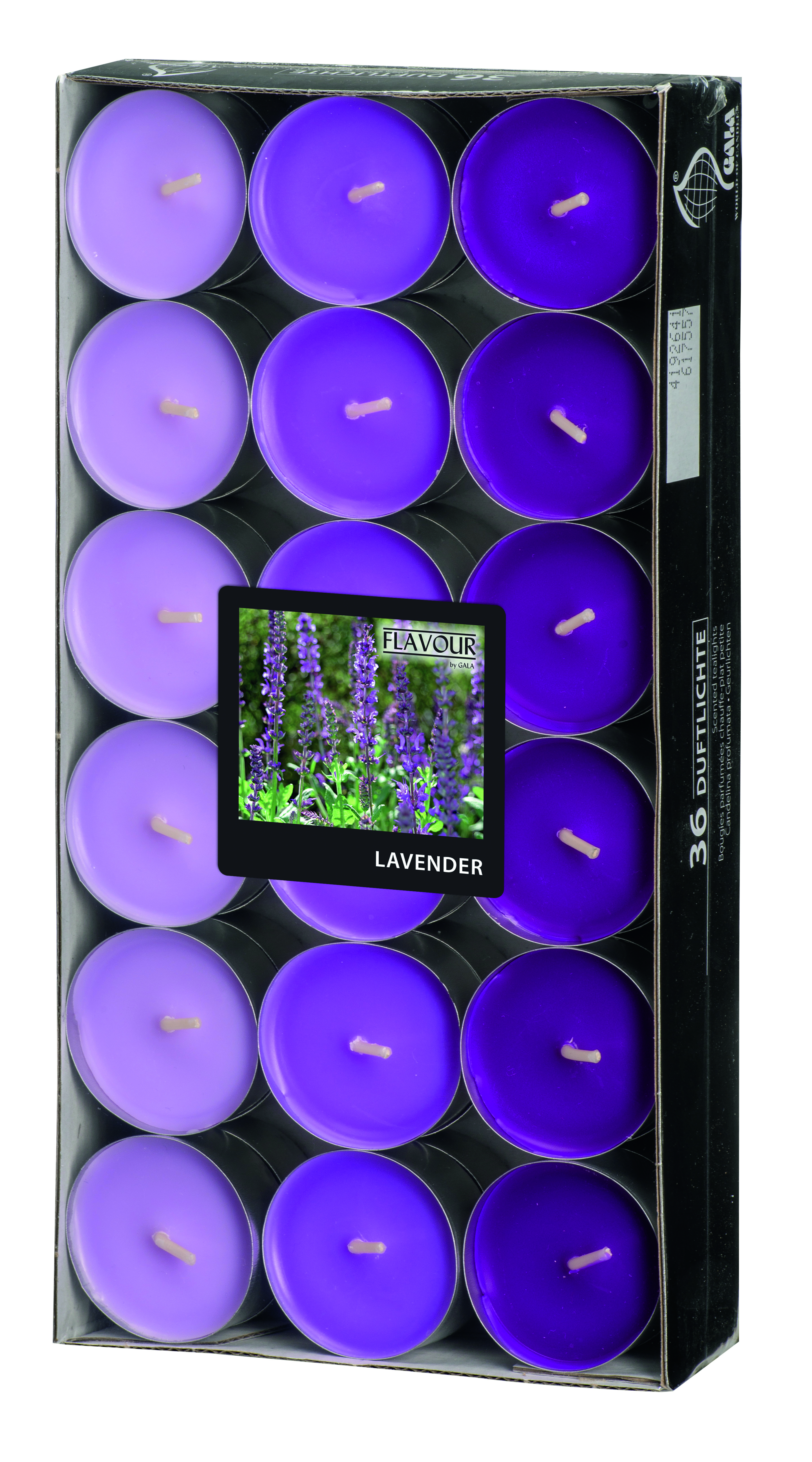 170749_030685593R08 GALA DUFTLICHTE TON IN TON 36ER P LAVENDER