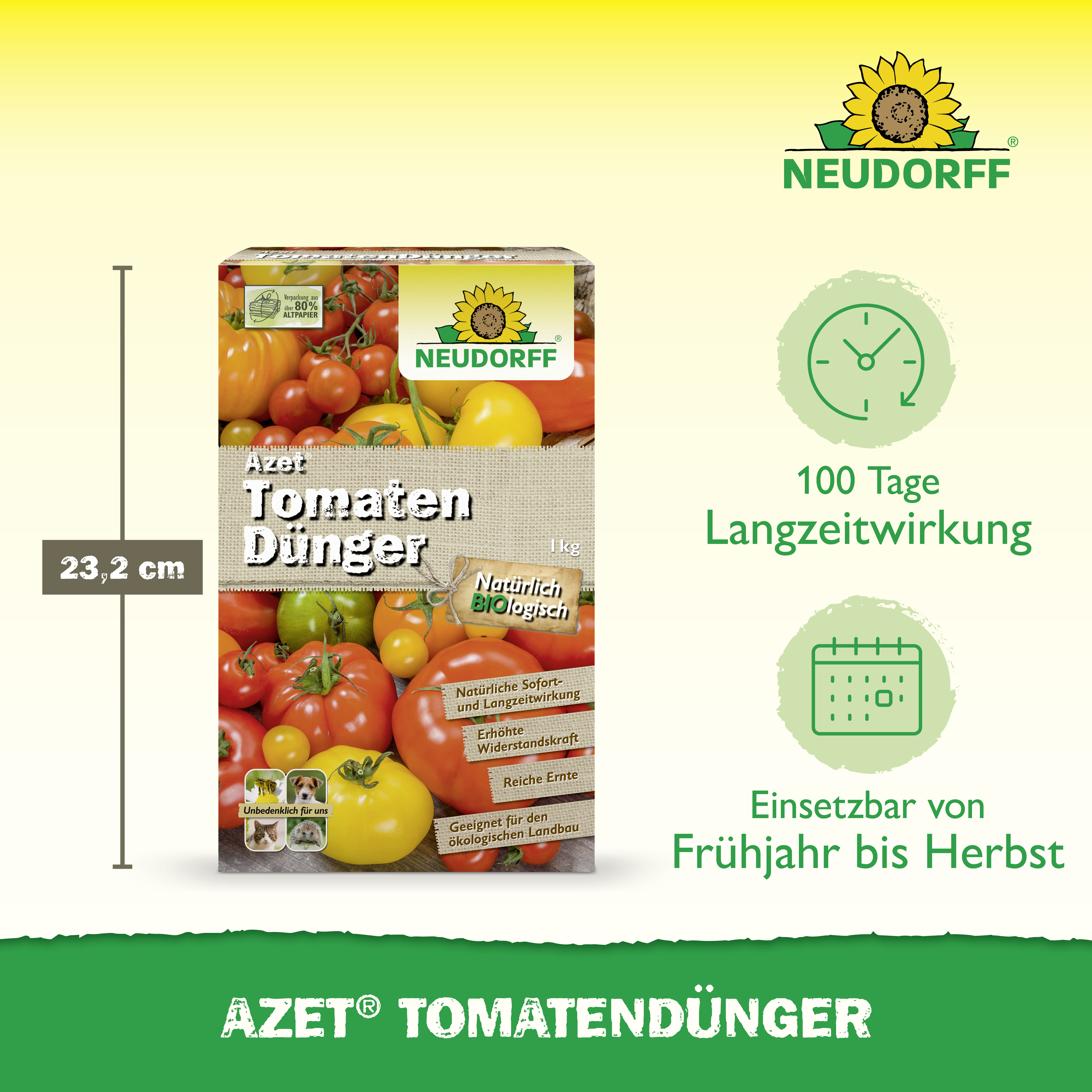 Neudorff Azet TomatenDünger, 1 kg