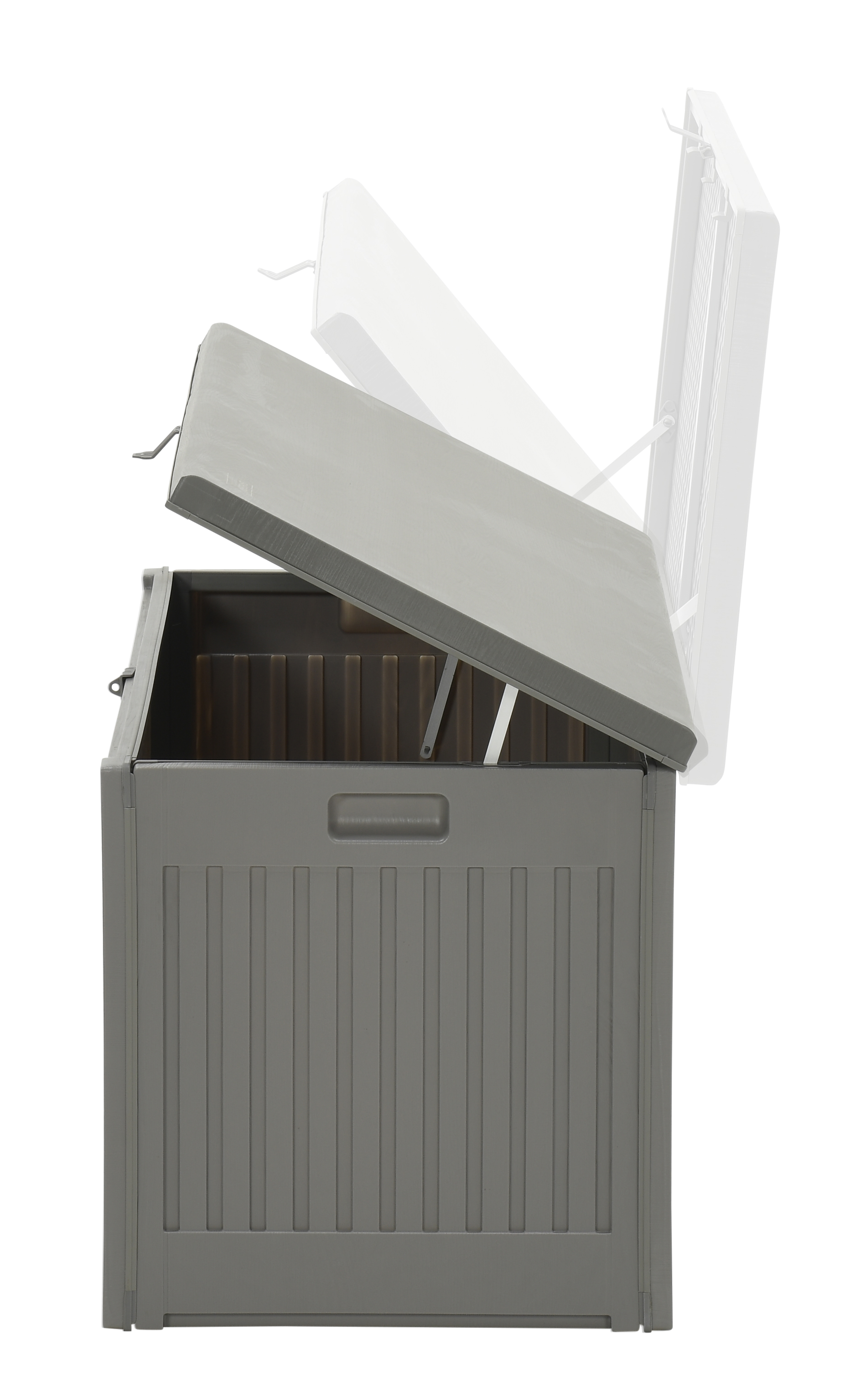 738498_6 Garden Impressions Kissenbox Jersey ca. 270L, grau