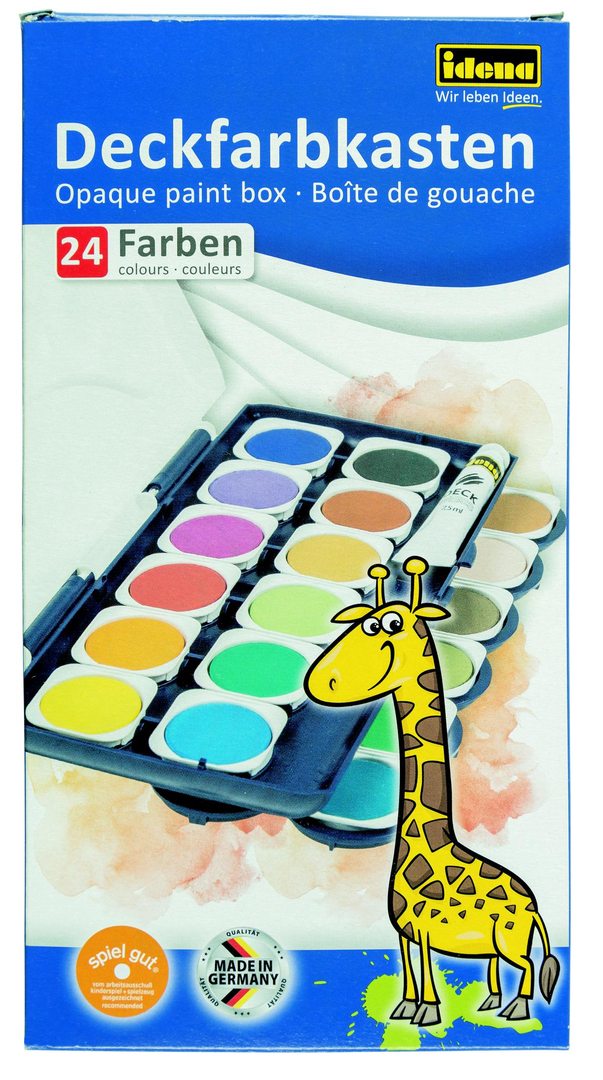IDENA DECKFARBKASTEN 24ER      