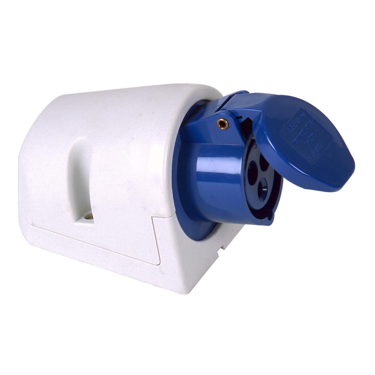  CARAVAN-CEE-WANDSTECKDOSE 16A,3-POL