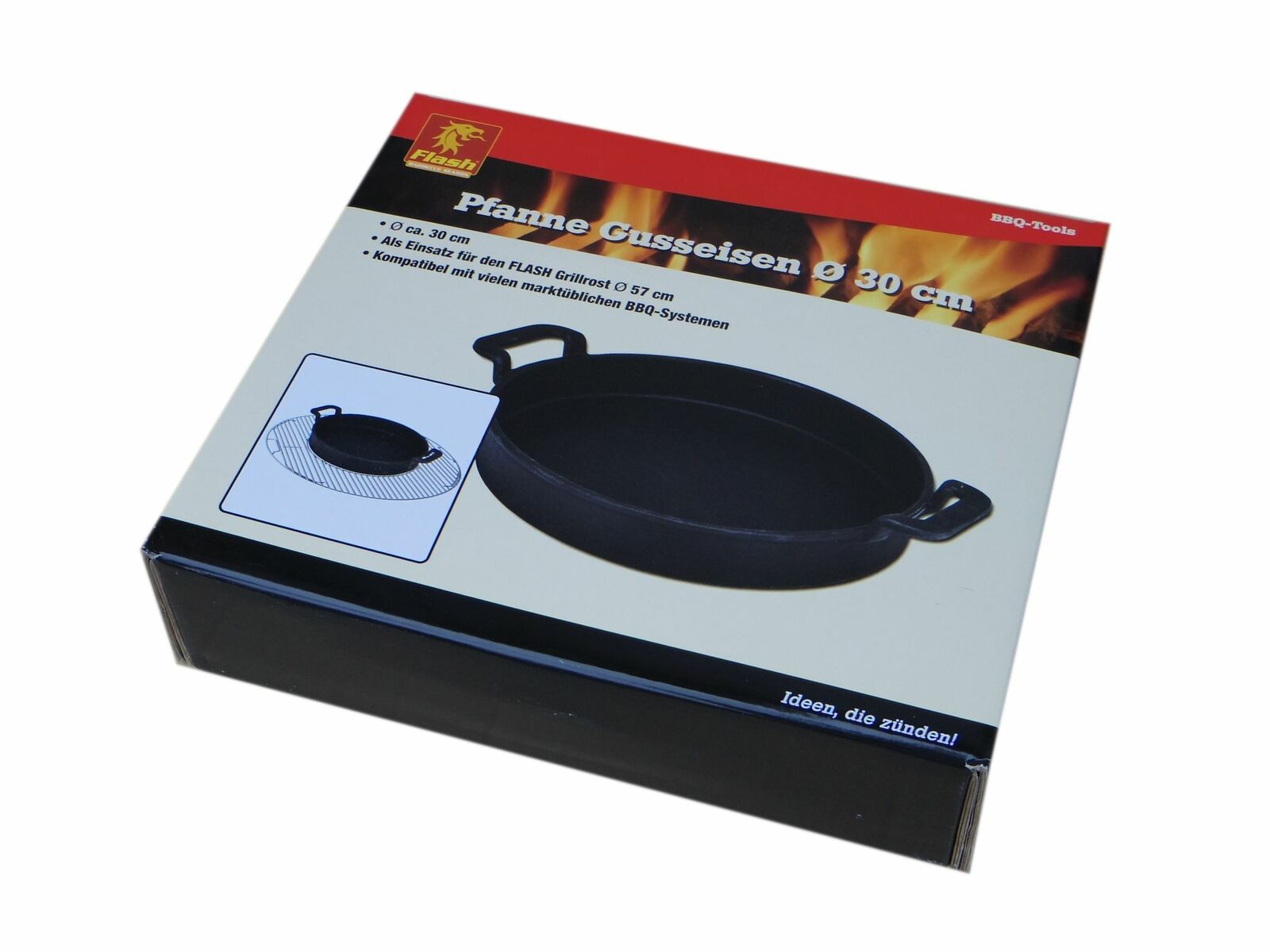 Boomex Flash BBQ-System Guss Pfanne, ø 30 cm