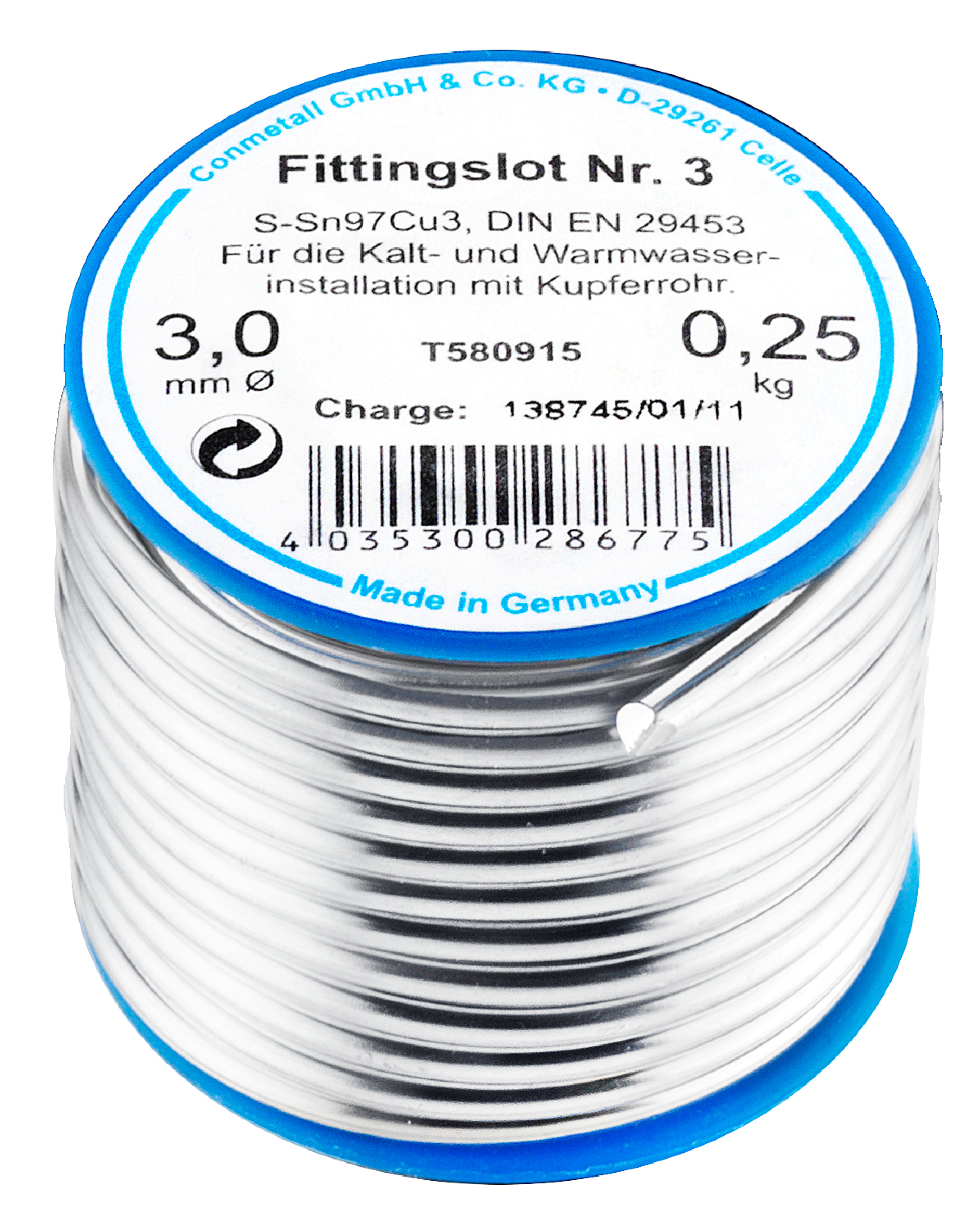 049367-pt1 FITTINGSLOT 250G 97 %