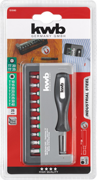 151040-300 Kwb Handy Bit-Box T/TT, 12-tlg.