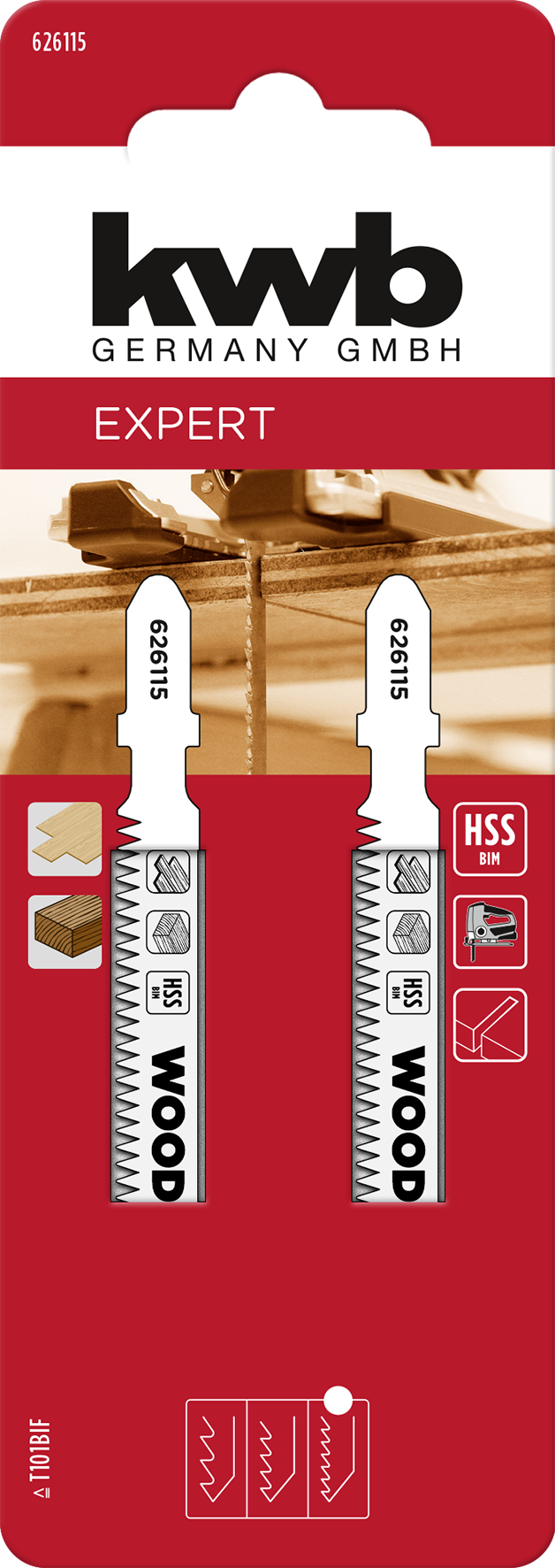 Kwb Stichsägeblatt Laminat S20 Kwb Stichsägeblatt Laminat S20