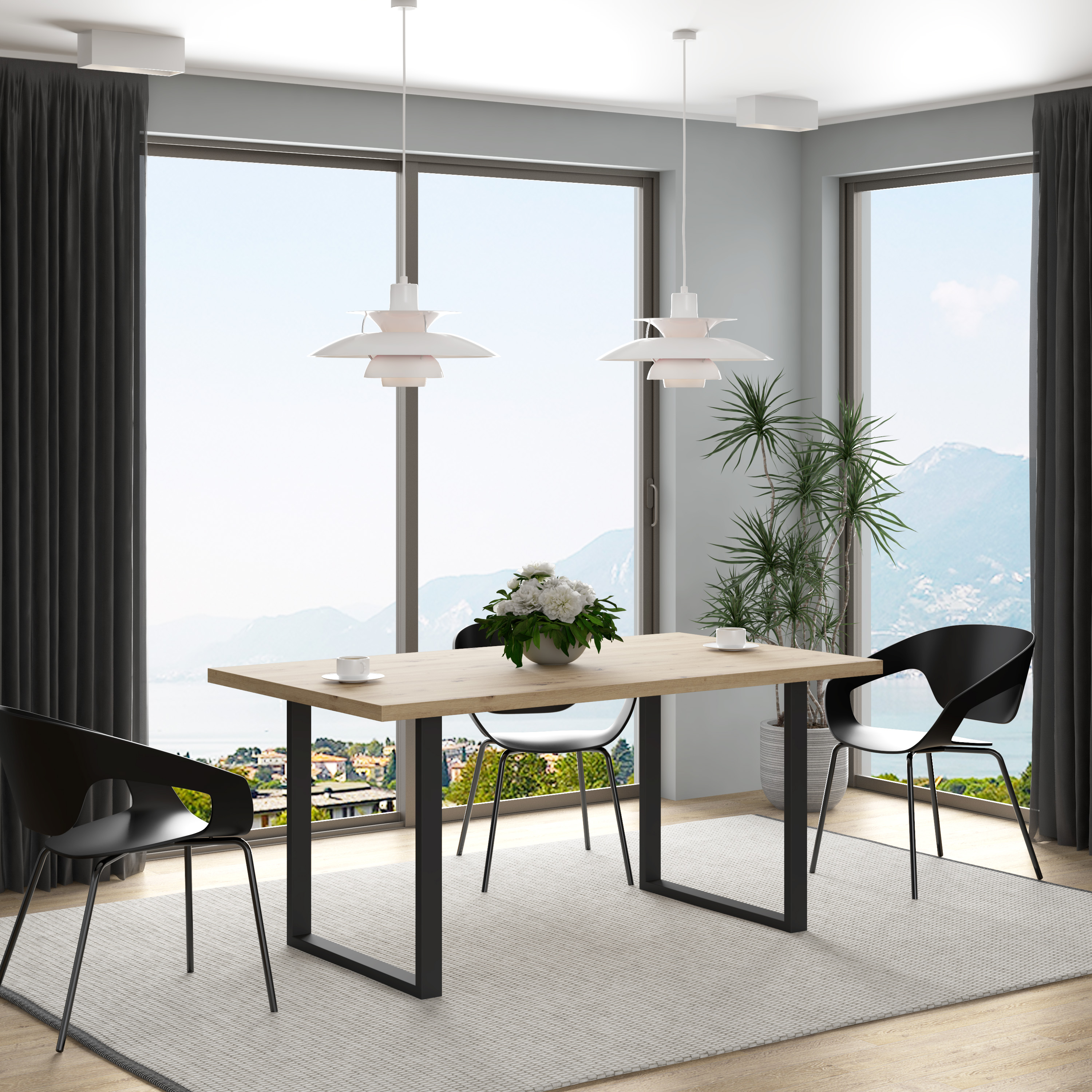 Forte Esstischplatte 160/90 cm, Artisan Eiche Forte Esstischplatte 160/90 cm, Artisan Eiche