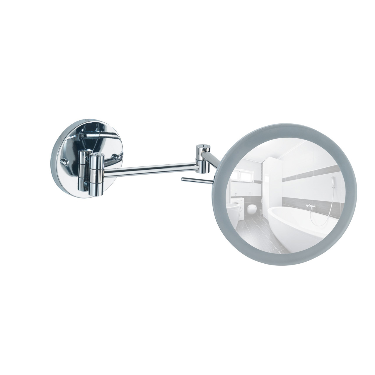 370492-Power-Loc-LED-Wandspiegel-Aura_AMBI_01 WENKO POWER LOC AURA LED WANDSPIEGEL