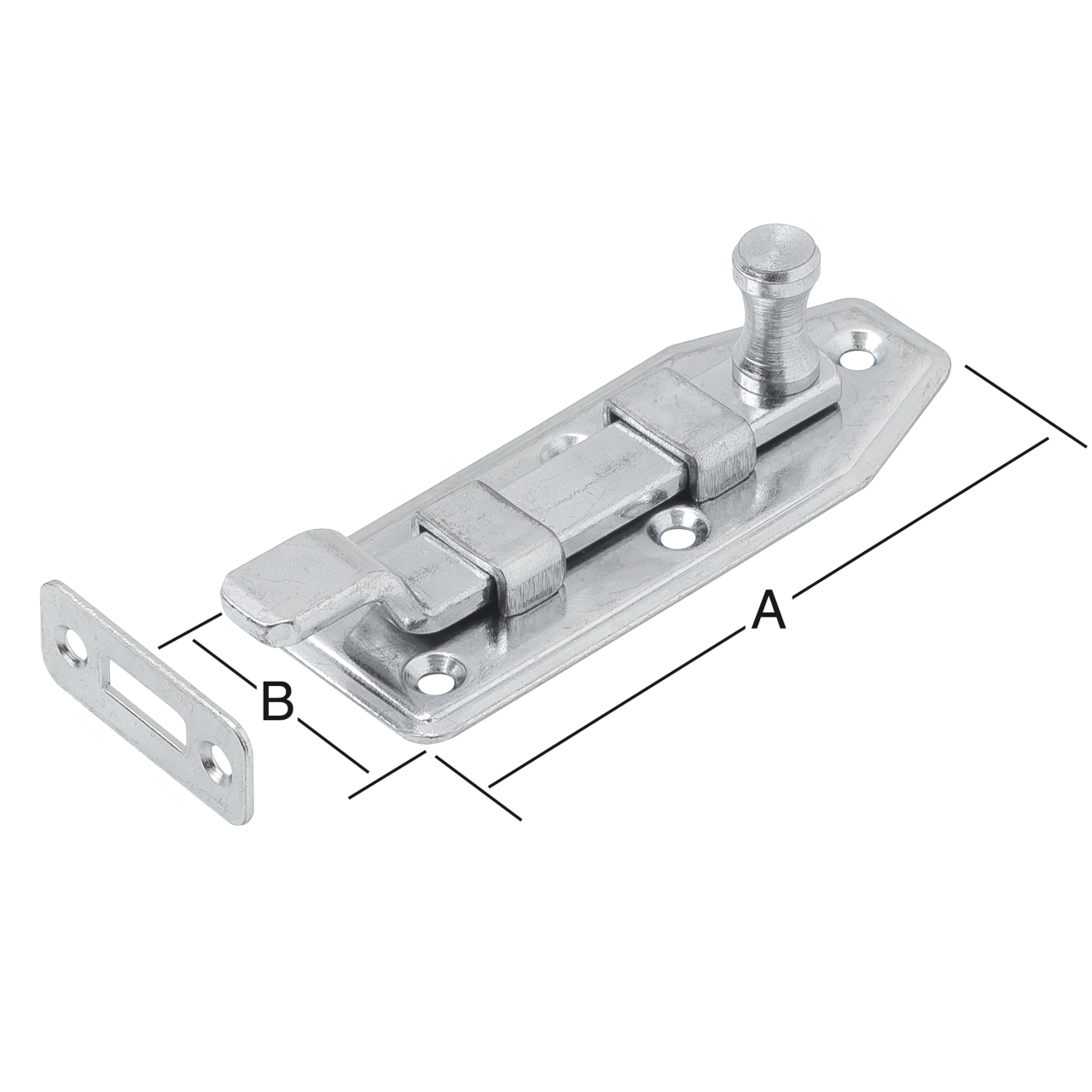 023896 Vormann Fensterriegel gekröpft