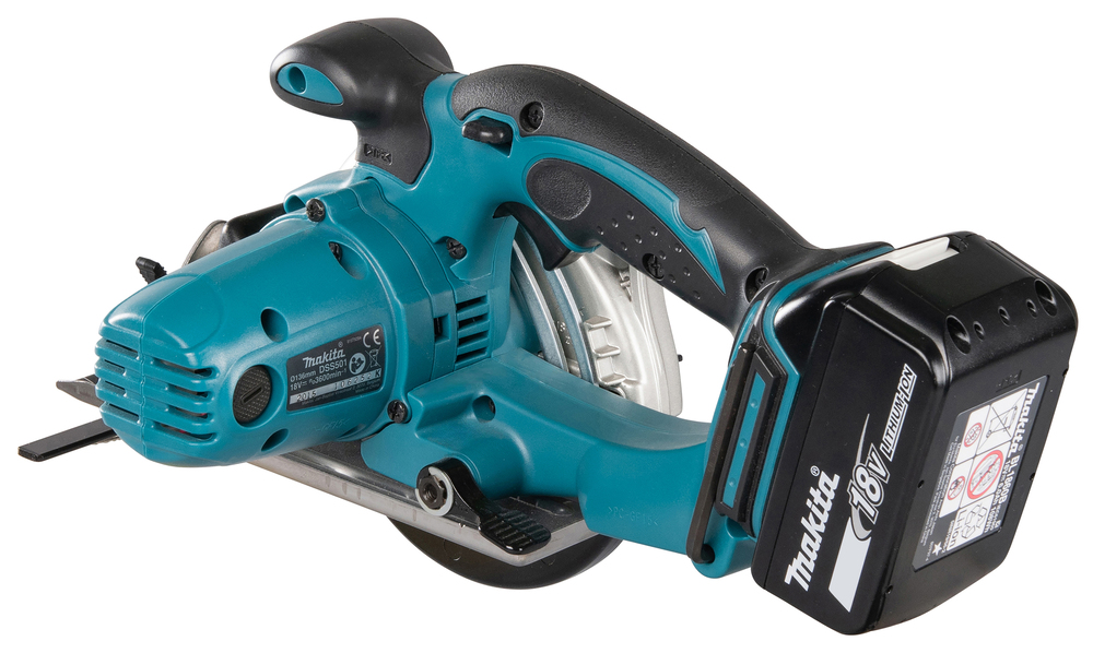 Makita Akku-Handkreissäge DSS501, 51 mm (Ohne Akku, ohne Ladegerät)