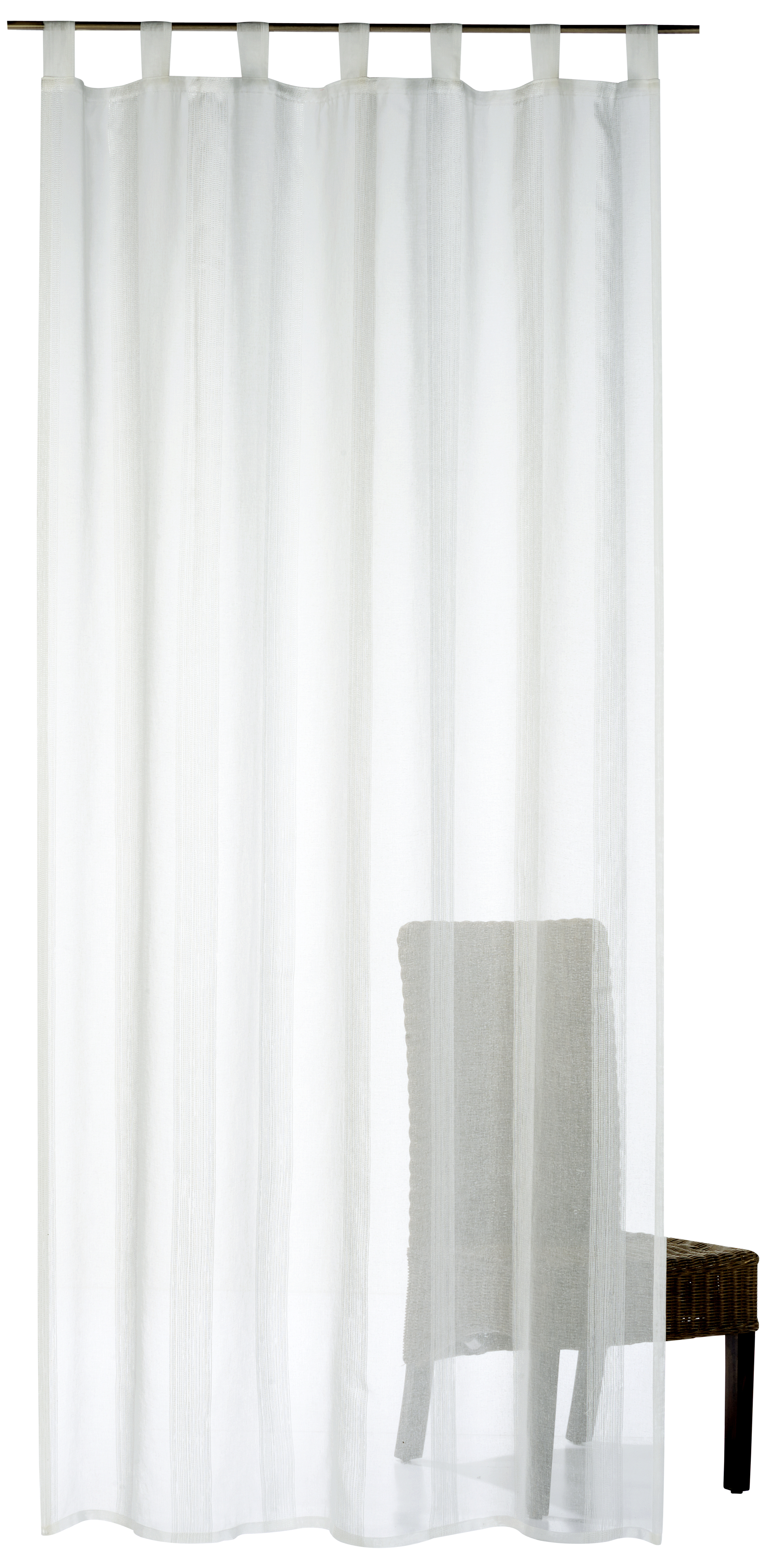 Elbersdrucke Schlaufenschal Lana 00, weiß, 140 x 255 cm