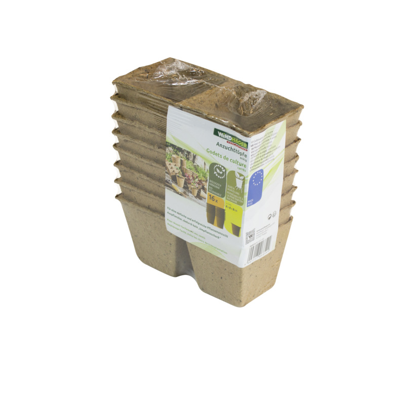 Windhager Anzuchttopf, 8 x 16 x 7,5 cm, eckig Windhager Anzuchttopf, 8 x 16 x 7,5 cm, eckig