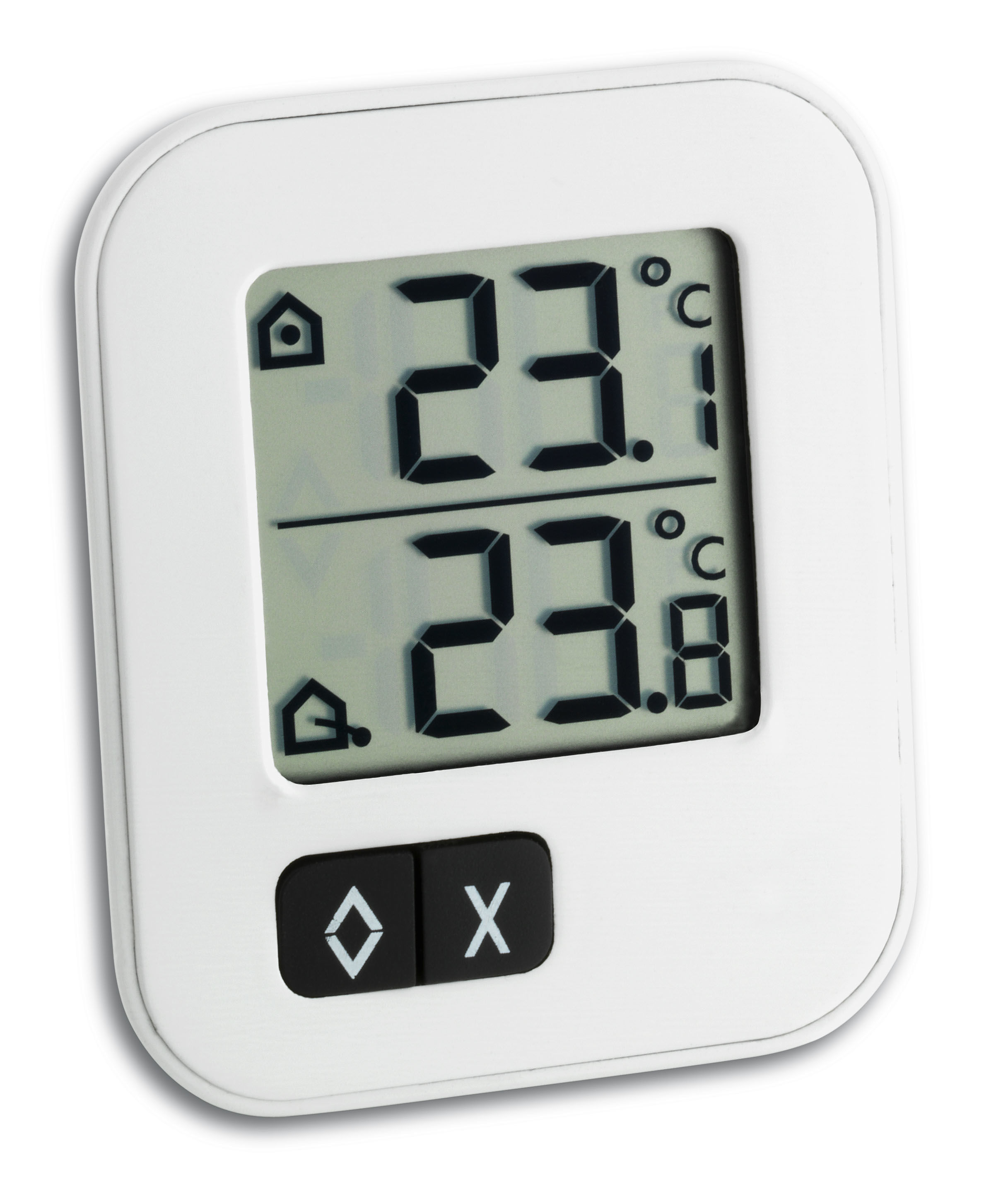 TFA Thermometer Digital, Kabelgebunden, weiß