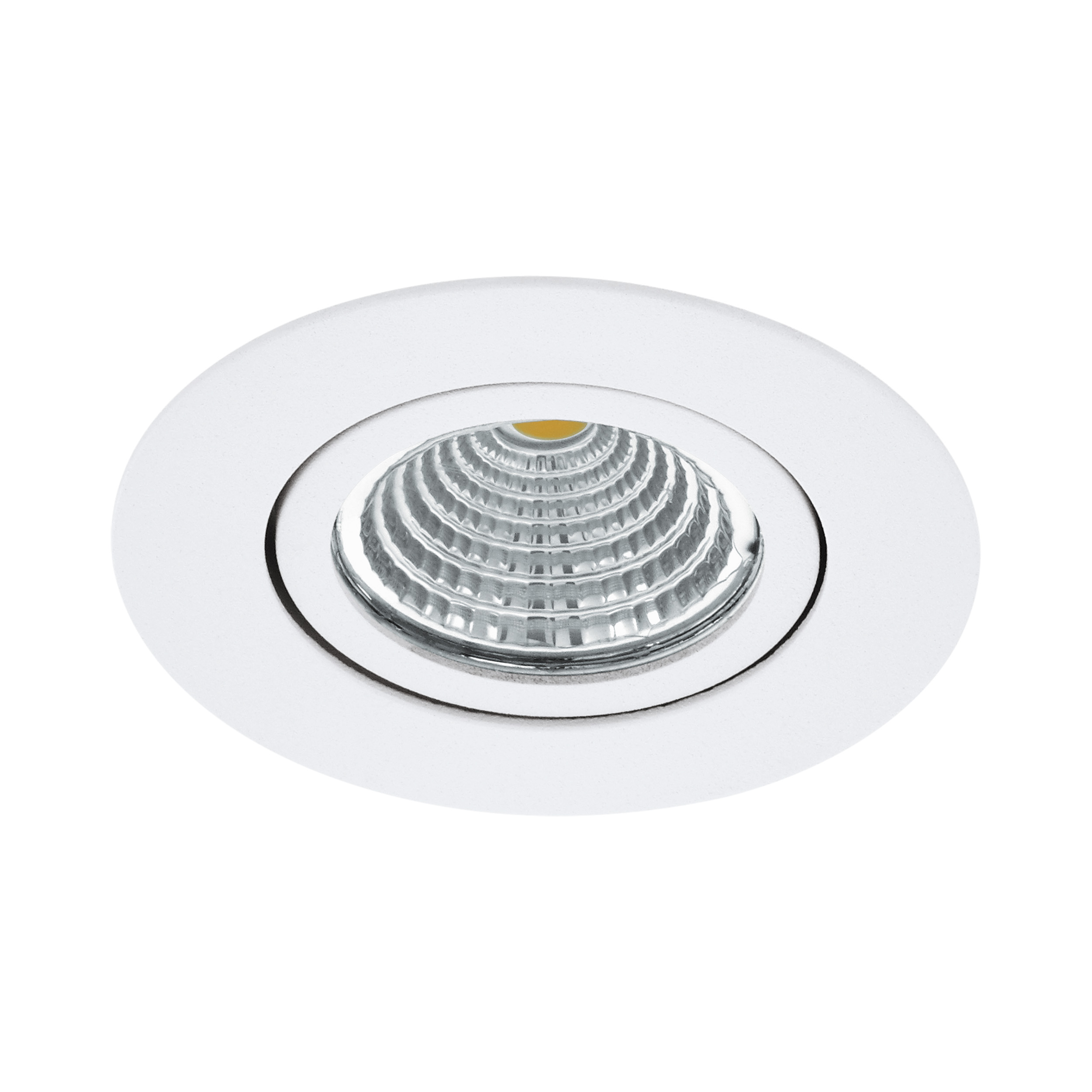 712191_98301 EGLO EINBAULEUCHTE 6W 2700K SALICETO WEIß GLATT D:8,8CM