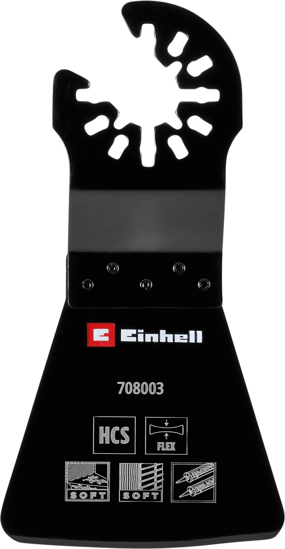 Einhell HCS-Schaber mit Universalaufnahme, flexibel, 52 x 45 mm