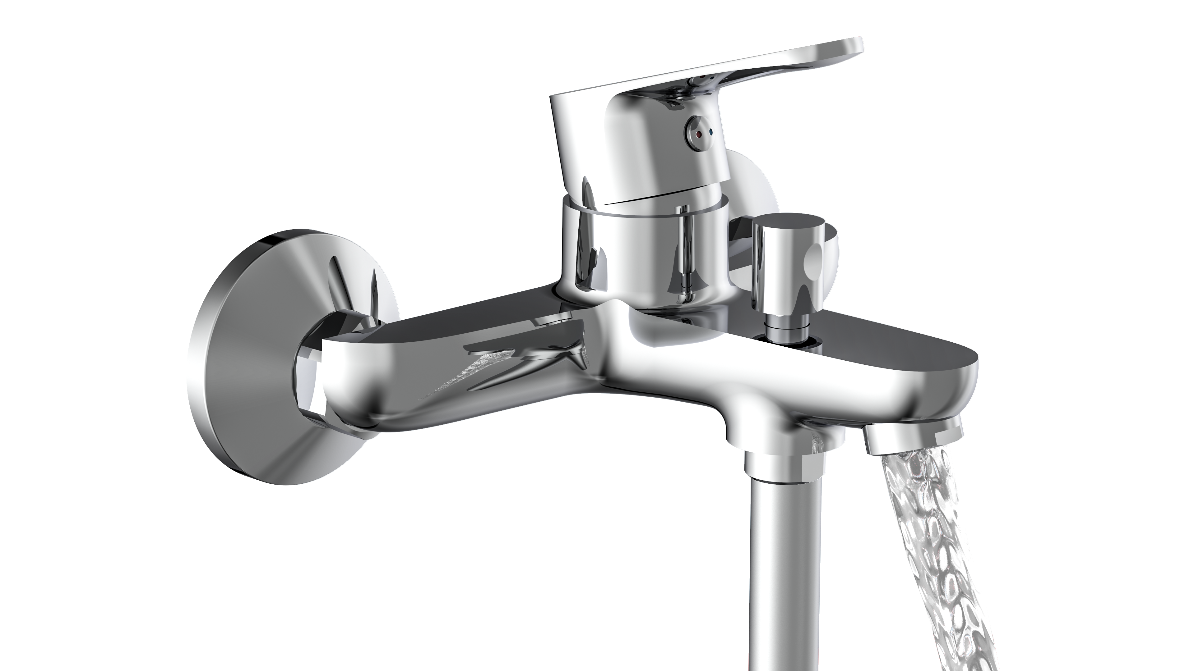 Schütte Wannenfüllarmatur Claudio, Chrom Schütte Wannenfüllarmatur Claudio, Chrom