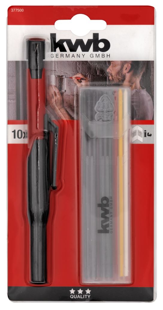 Kwb Tieflochmarker mit 10 Minen