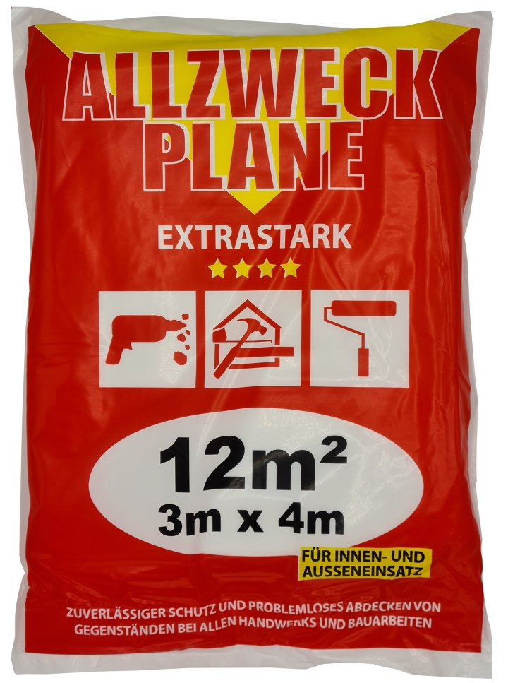 450707-Allzweckplane-3x4m-50u Jufol Allzweckplane extrastark 3m x 4m
