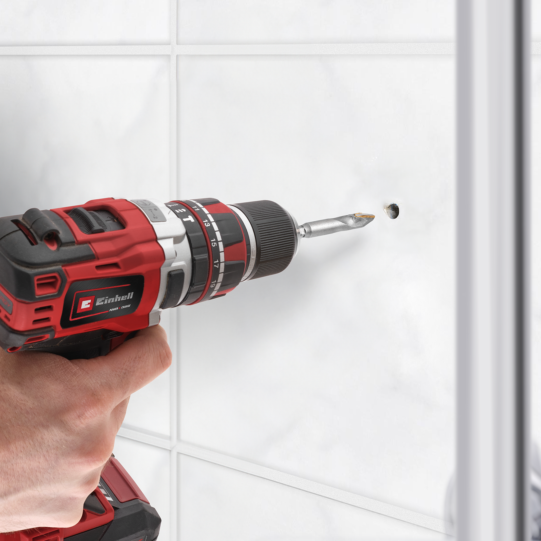 Einhell HM-Fliesenbohrer-Set, S-CASE, 10-tlg.