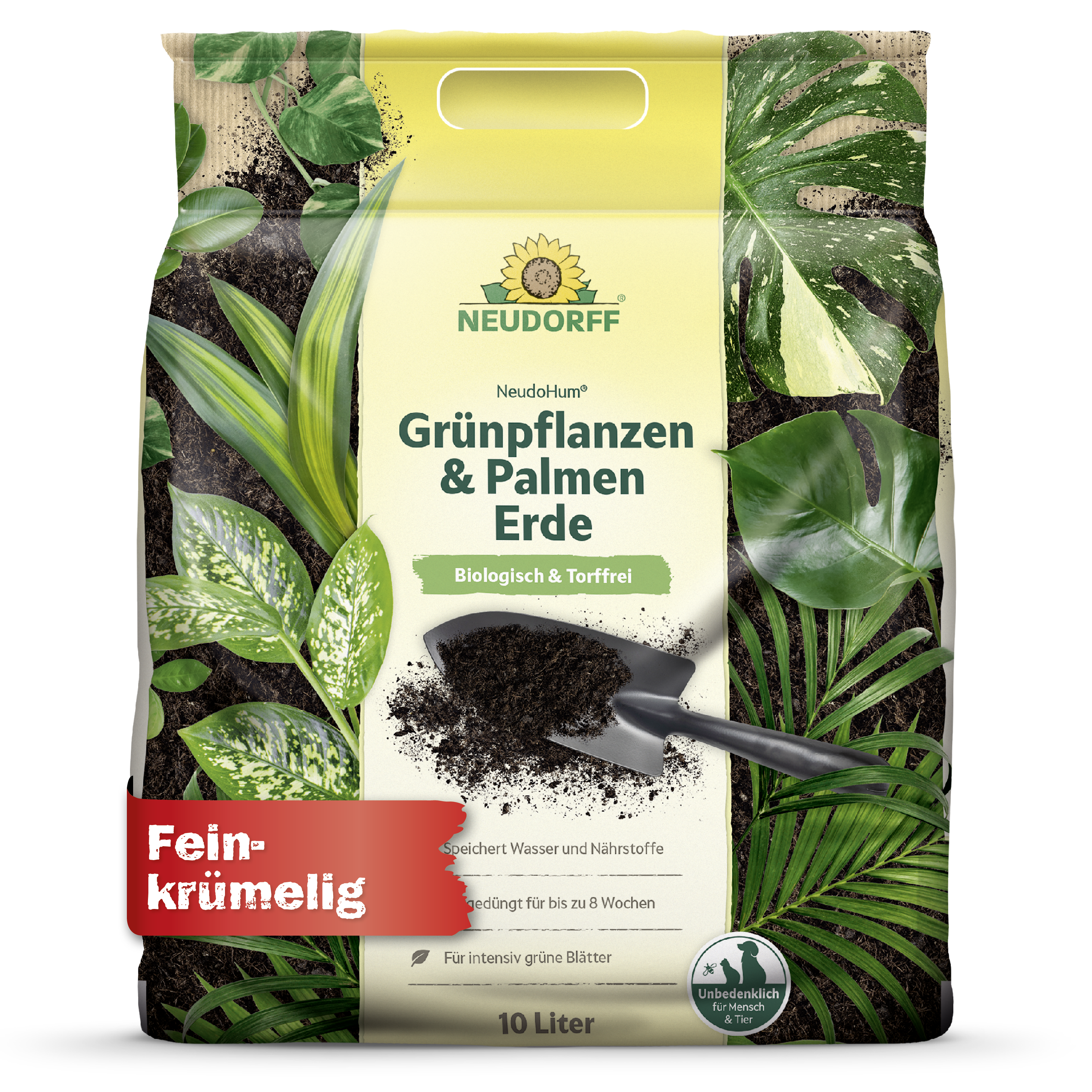 Neudorff NeudoHum Grünpflanzen- & PalmenErde, 10 l